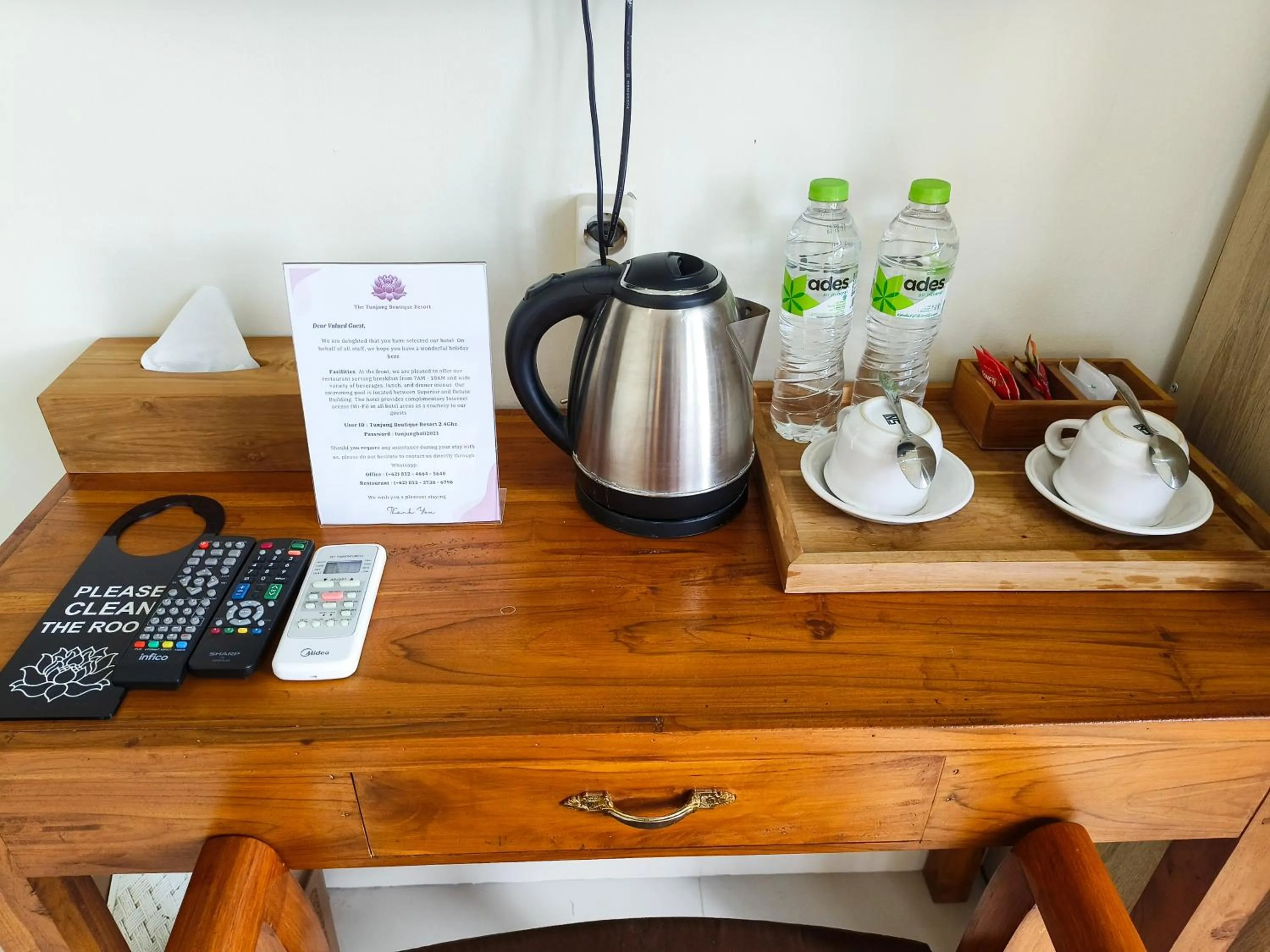 Coffee/tea facilities in The Tunjung Boutique Resort