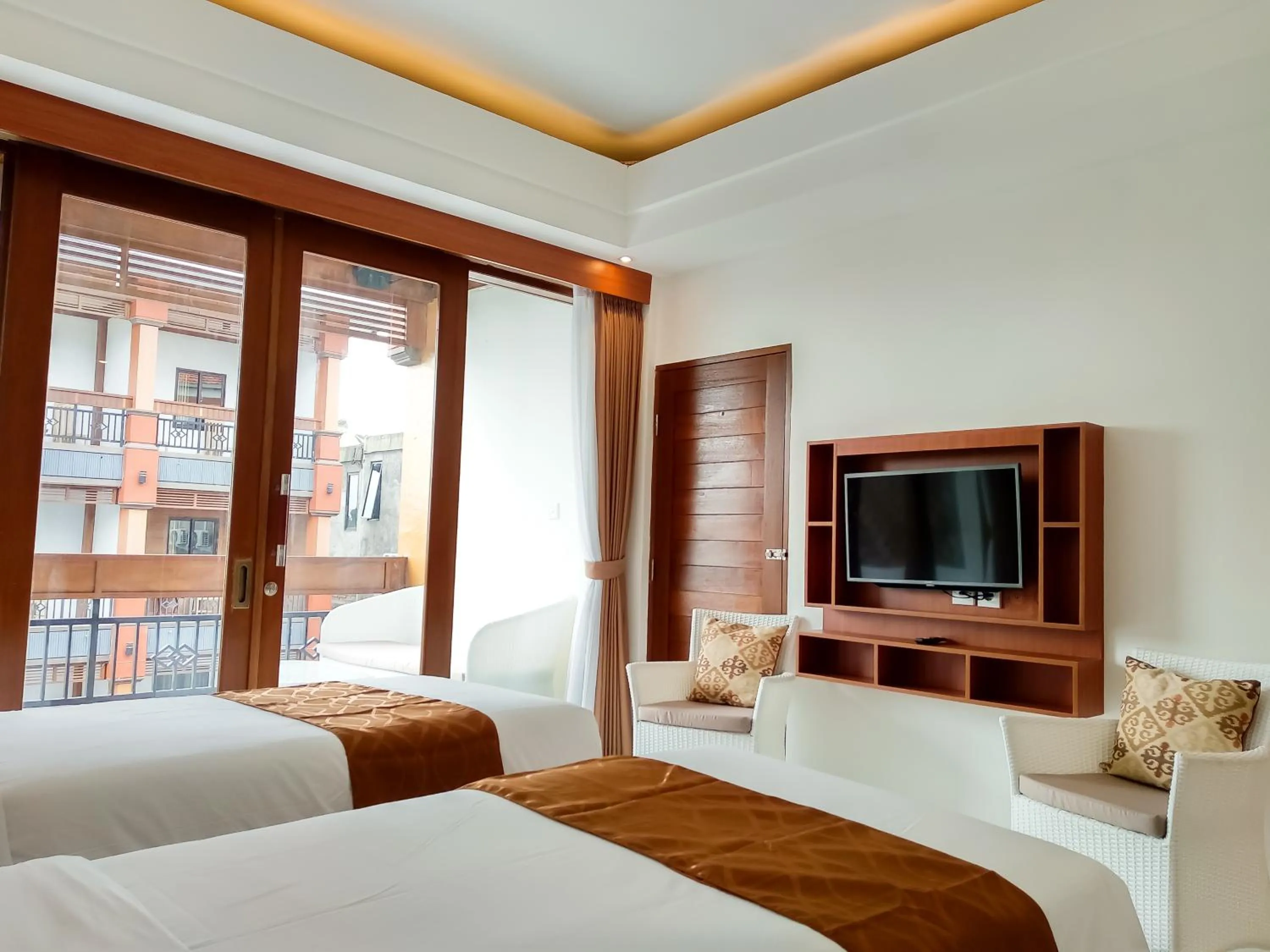 Bed in The Tunjung Boutique Resort