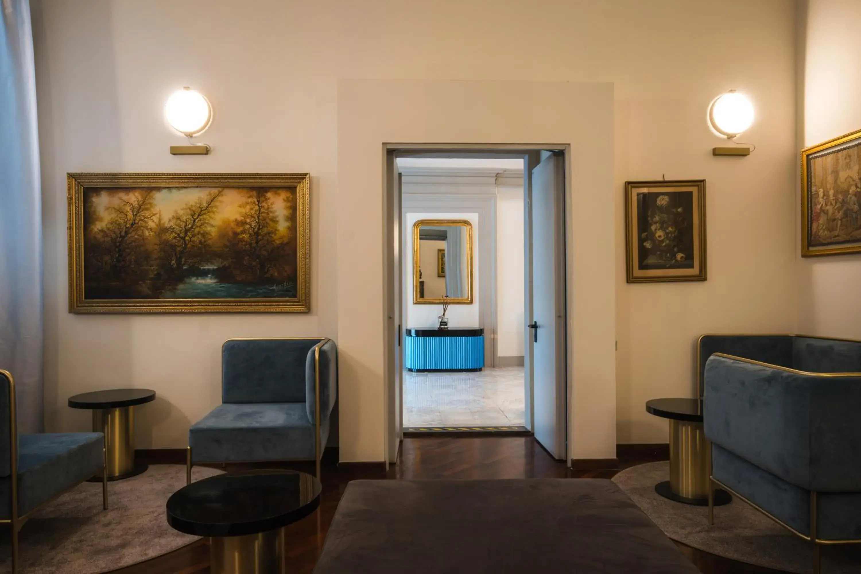 Living room in Bosone Palace Living room in Bosone Palace