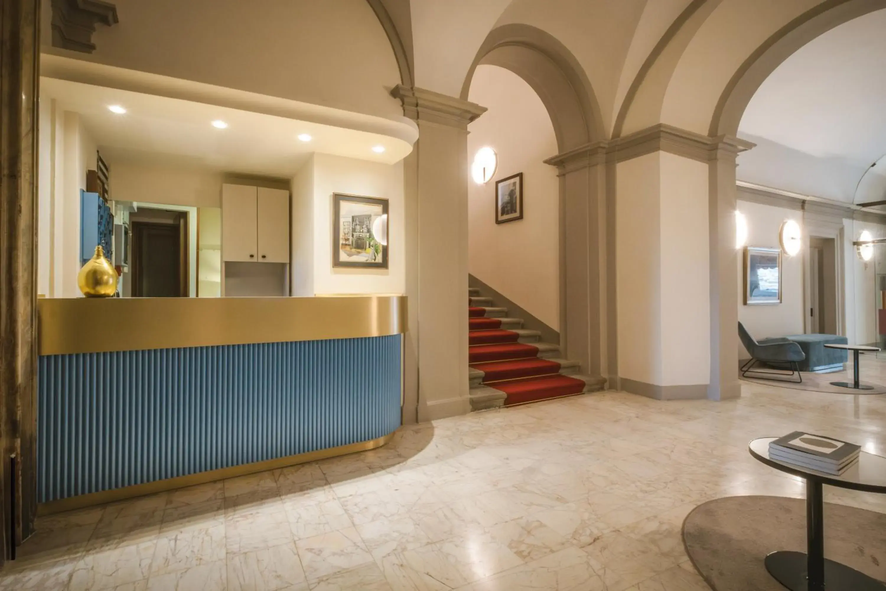 Lobby or reception in Bosone Palace Lobby or reception in Bosone Palace