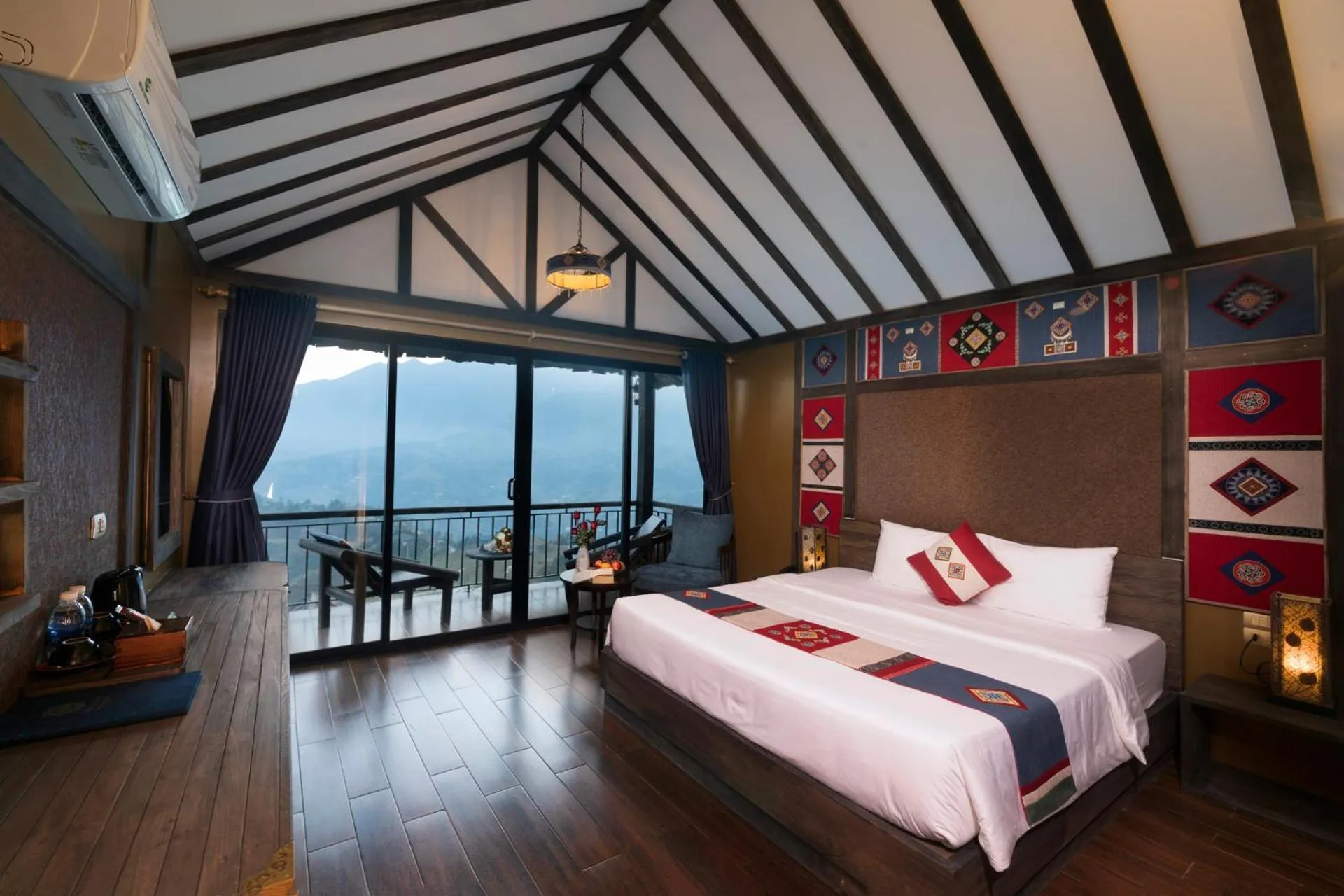 Photo of the whole room, Bed in The Mong Village Resort & Spa