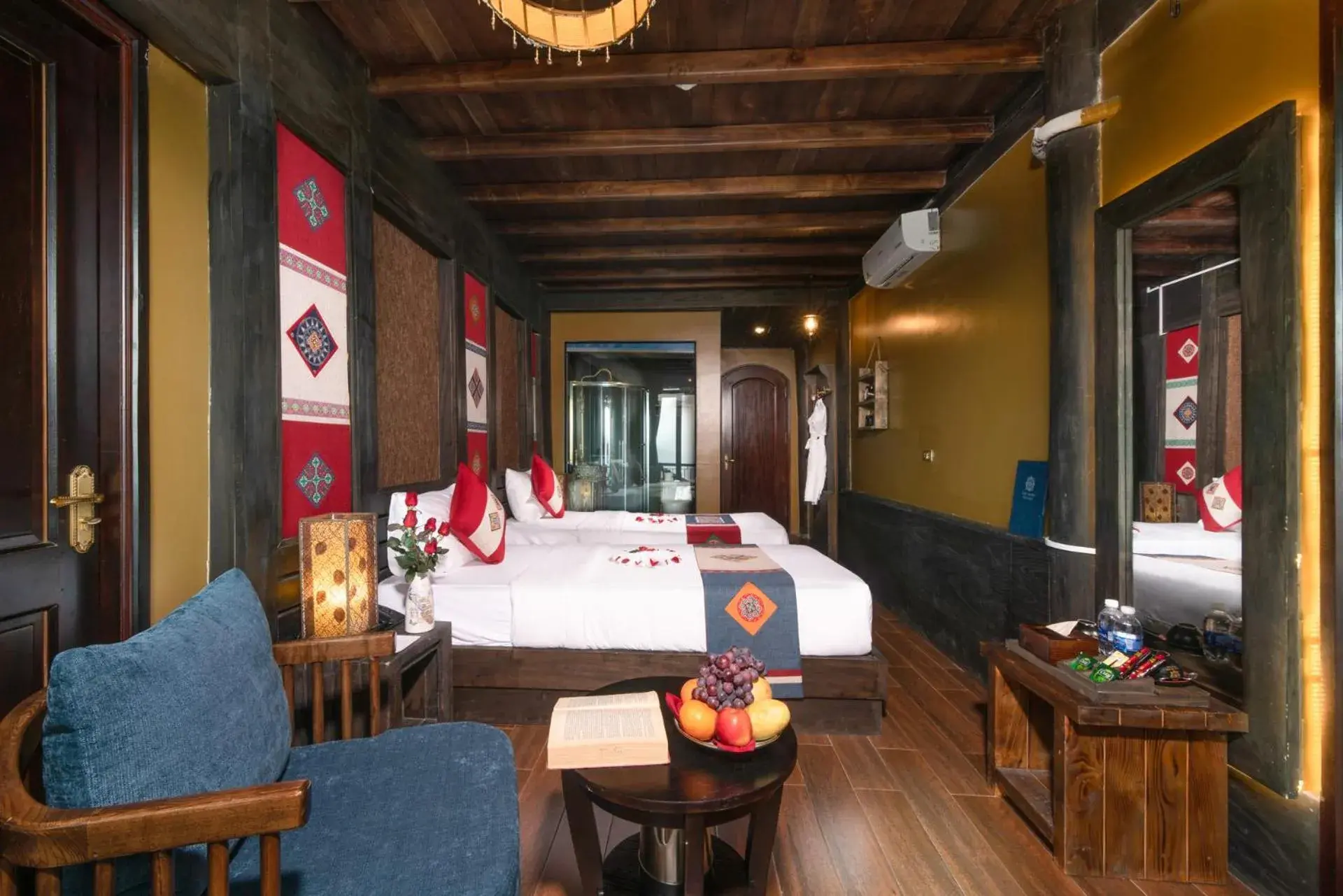 Bedroom, Bed in The Mong Village Resort & Spa Bedroom, Bed in The Mong Village Resort & Spa