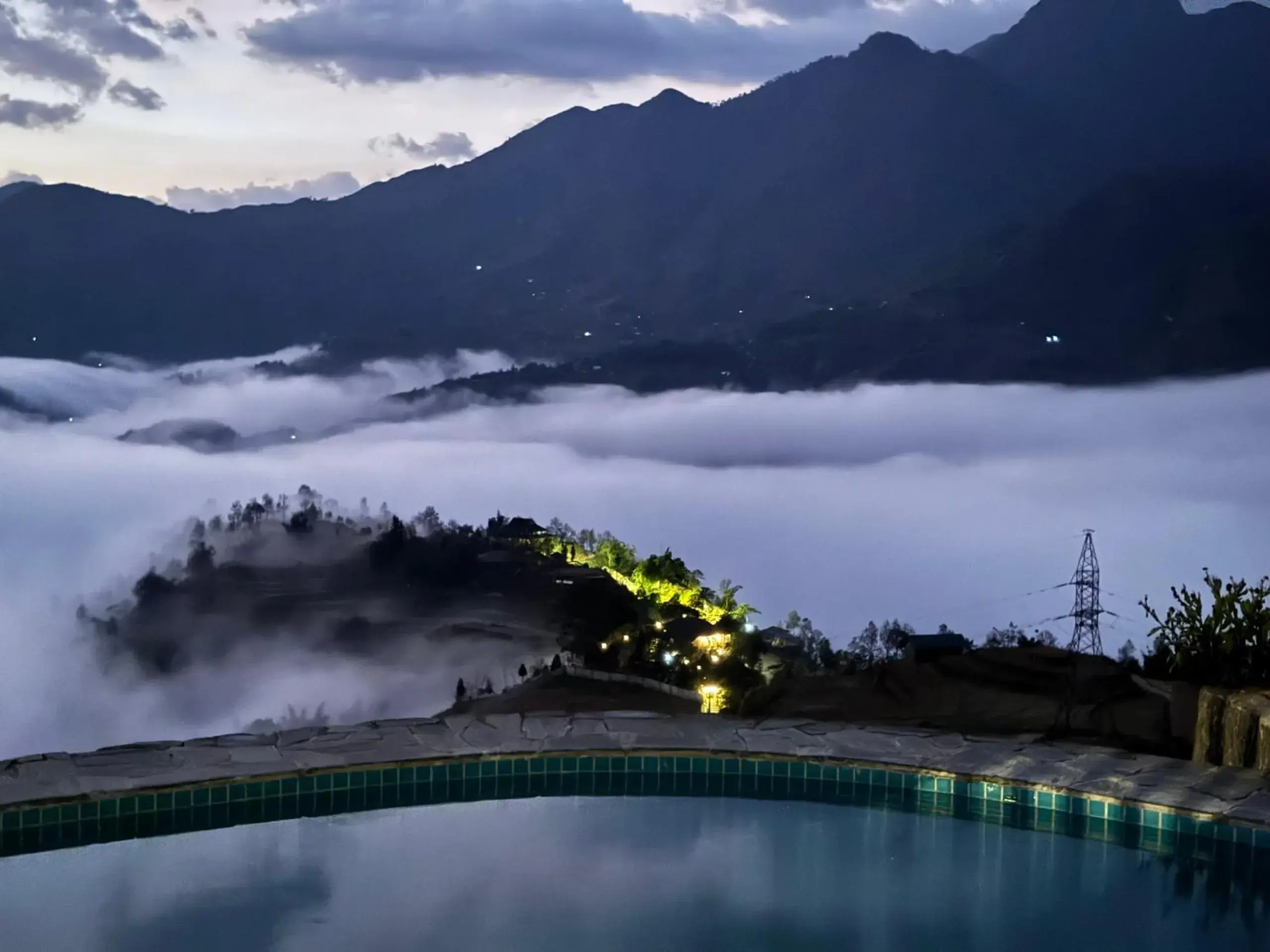 Swimming pool in The Mong Village Resort & Spa Swimming pool in The Mong Village Resort & Spa