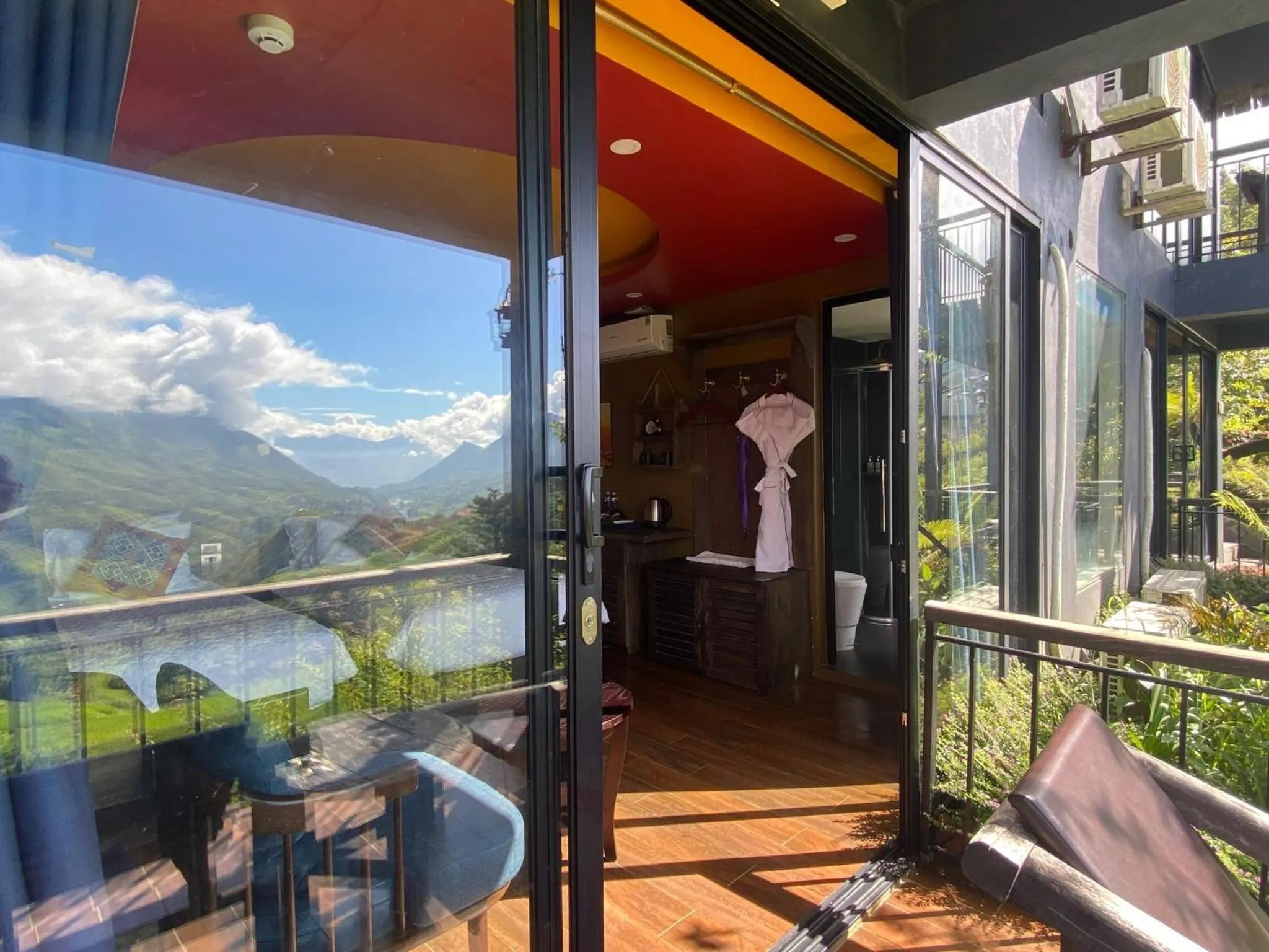Balcony/Terrace in The Mong Village Resort & Spa