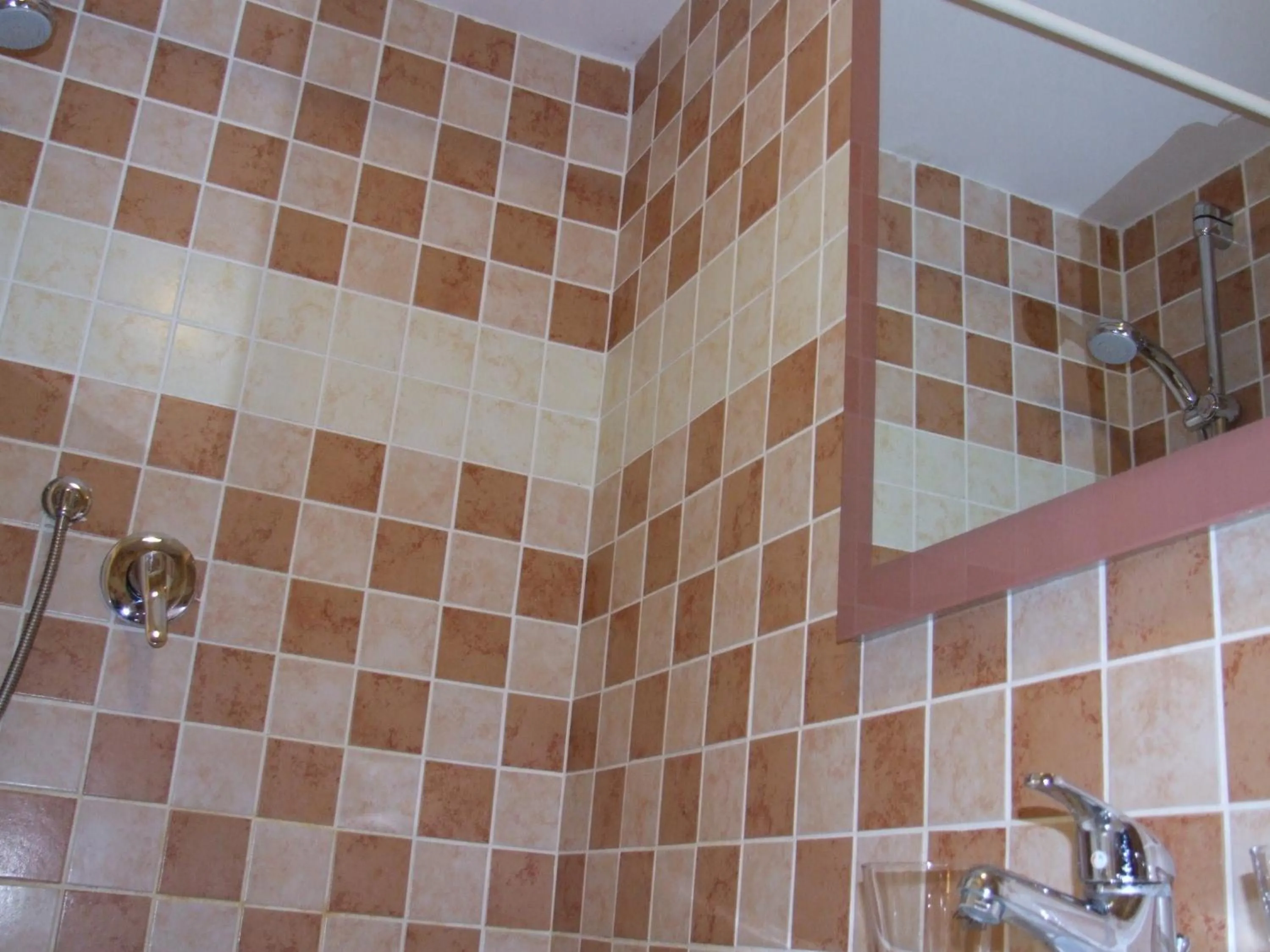 Shower in Hotel Texas