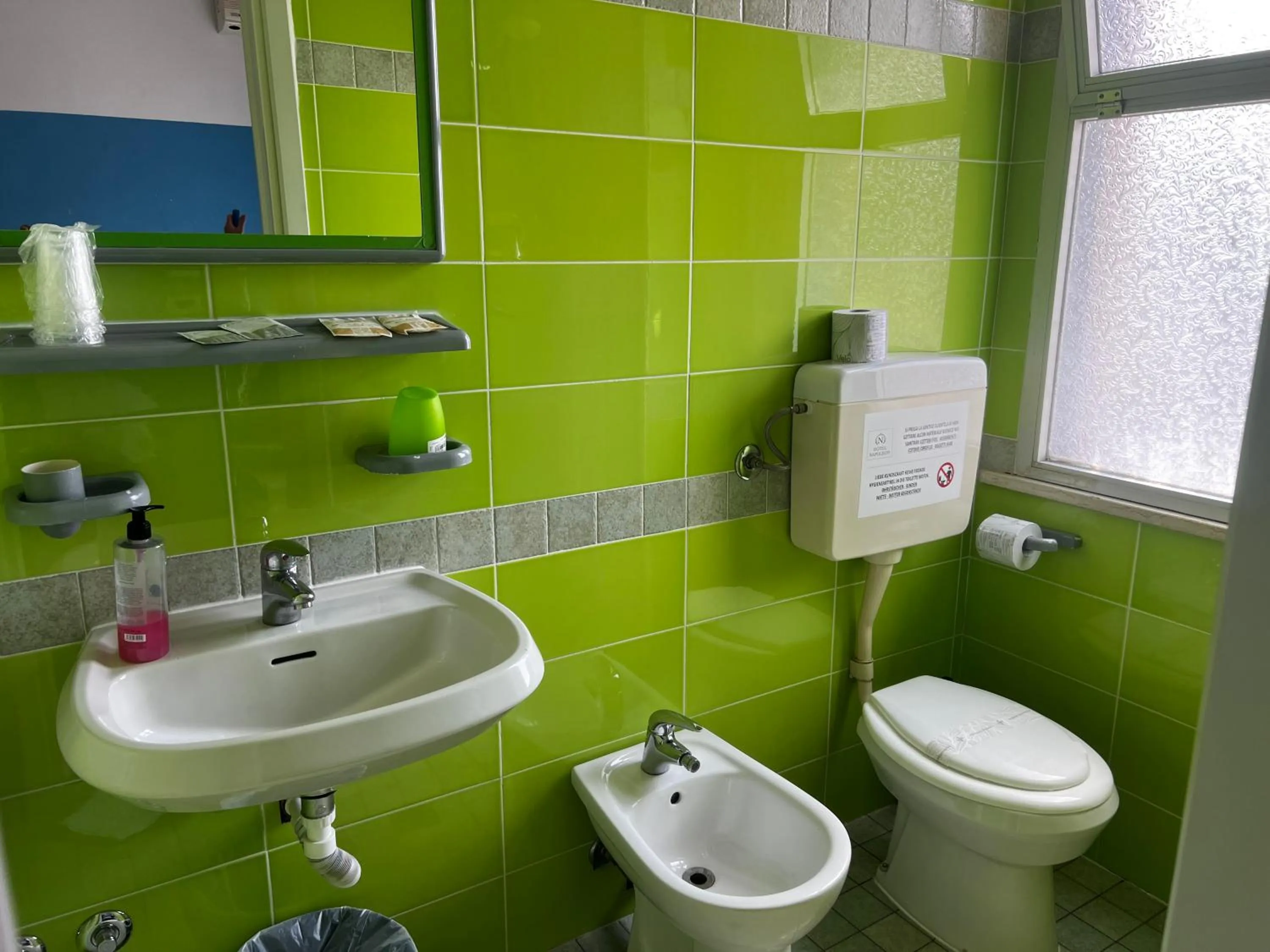 Bathroom in Hotel Napoleon