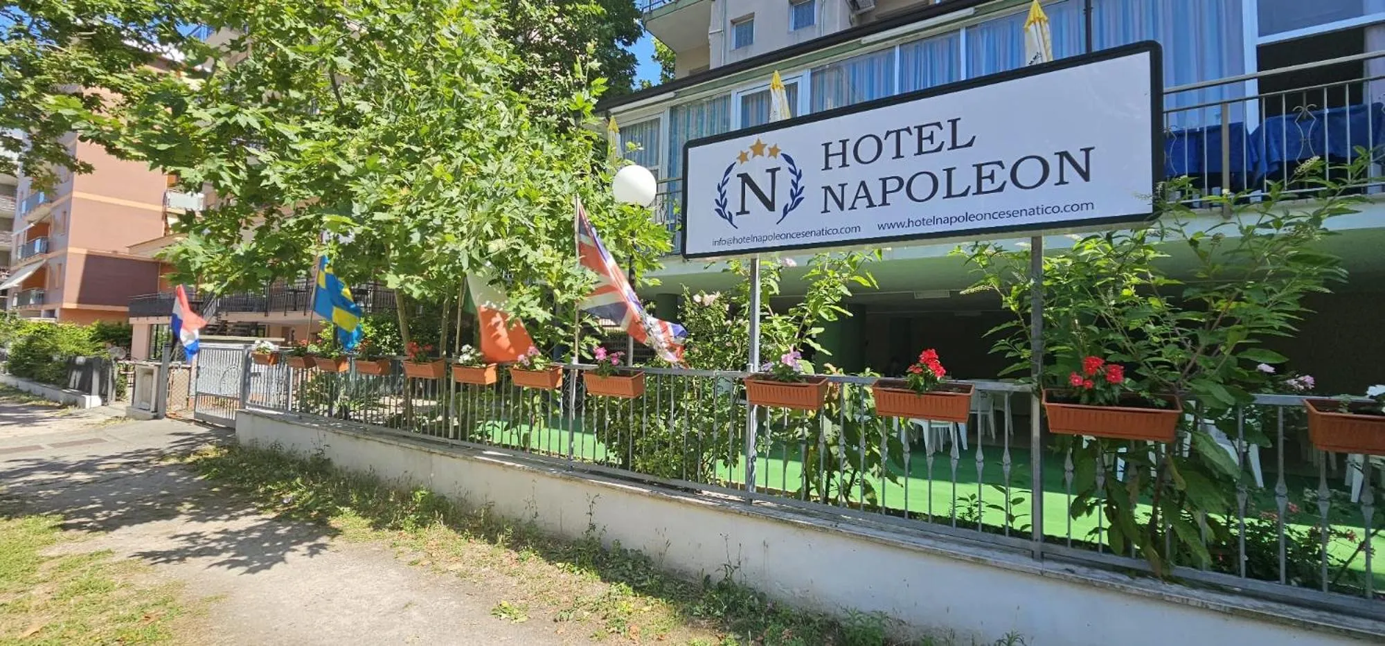 Property building in Hotel Napoleon