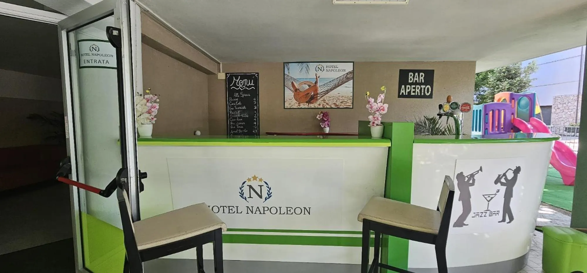 Living room in Hotel Napoleon