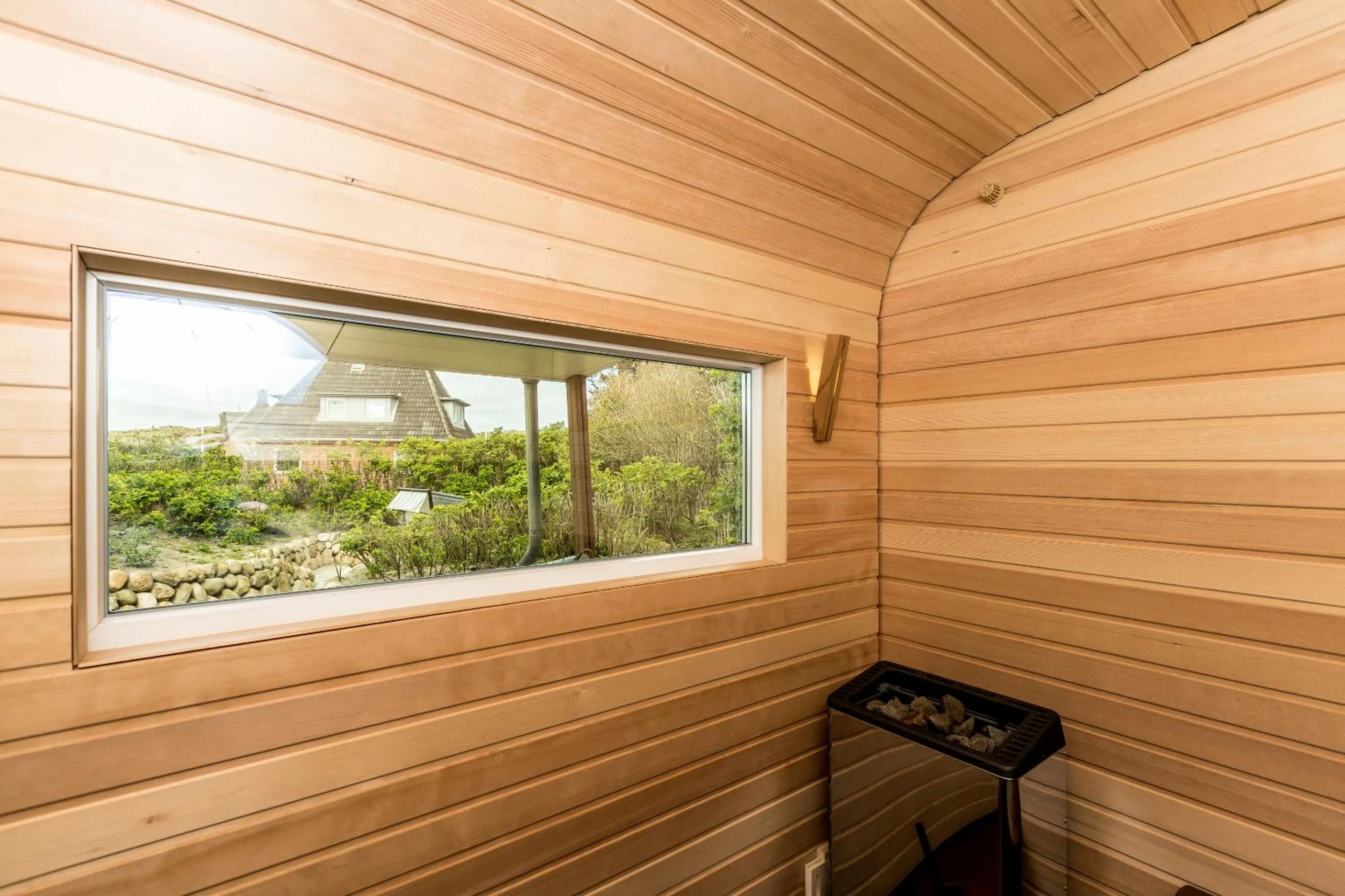 Sauna in Haus am Meer Strandmuschel