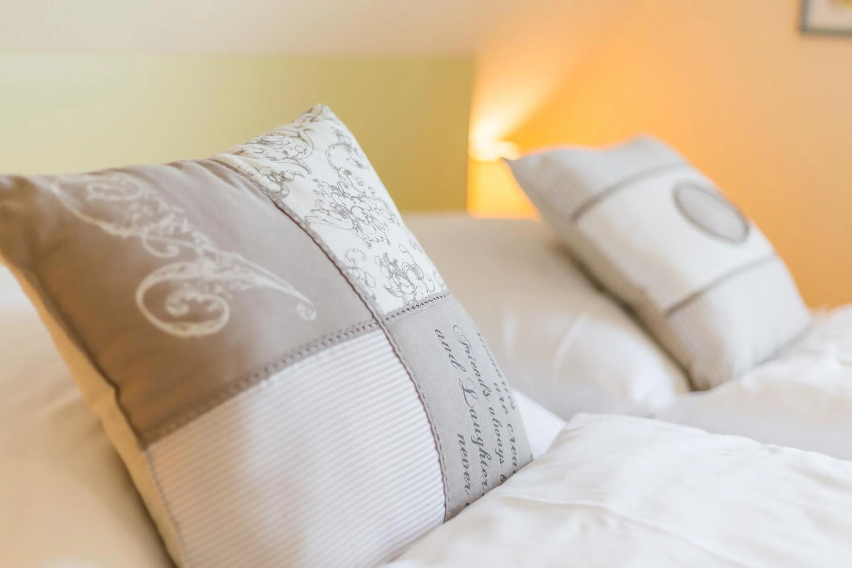 Bedroom, Bed in Haus am Meer Strandmuschel