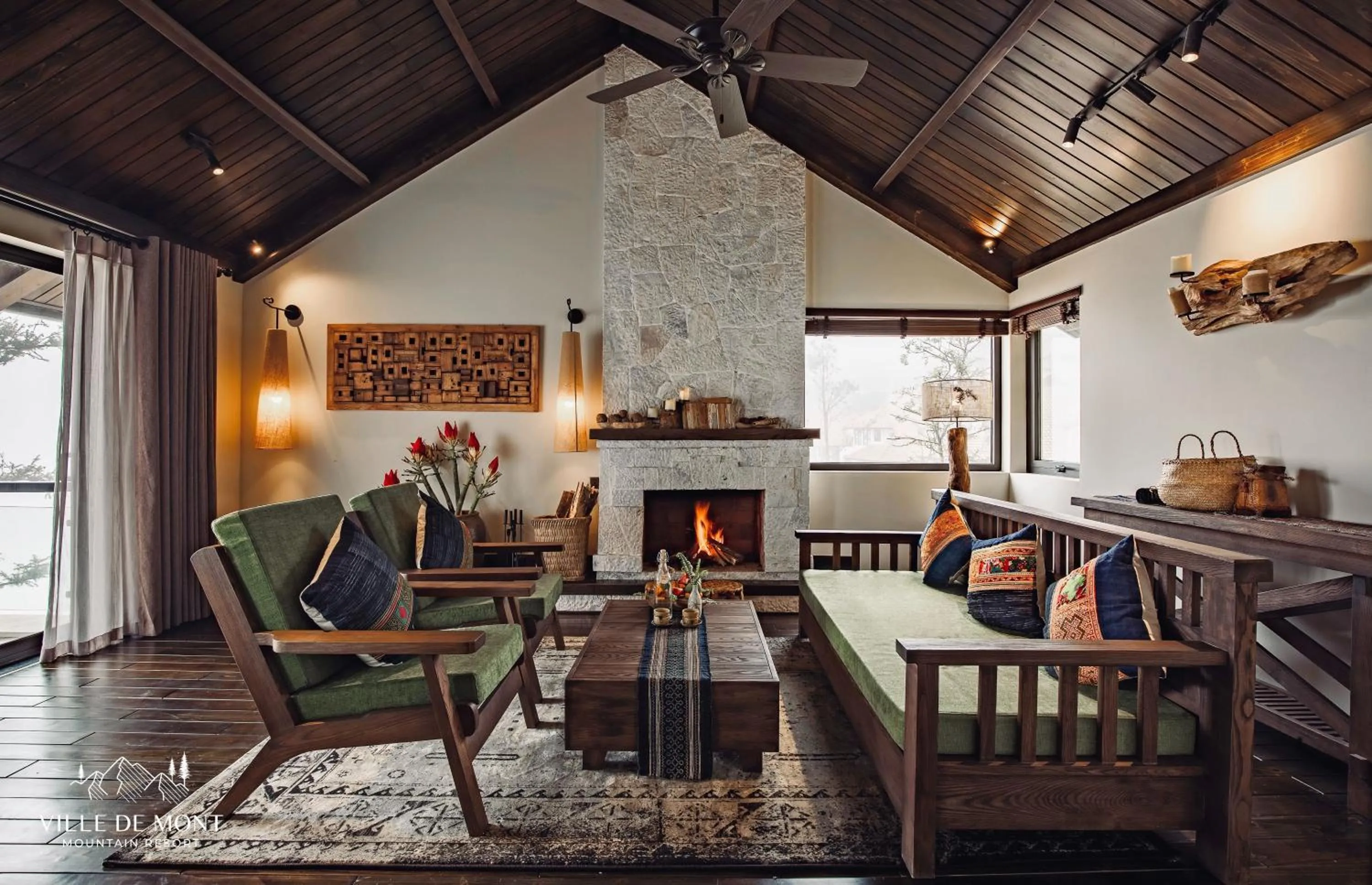 Living room in Ville De Mont Mountain Resort