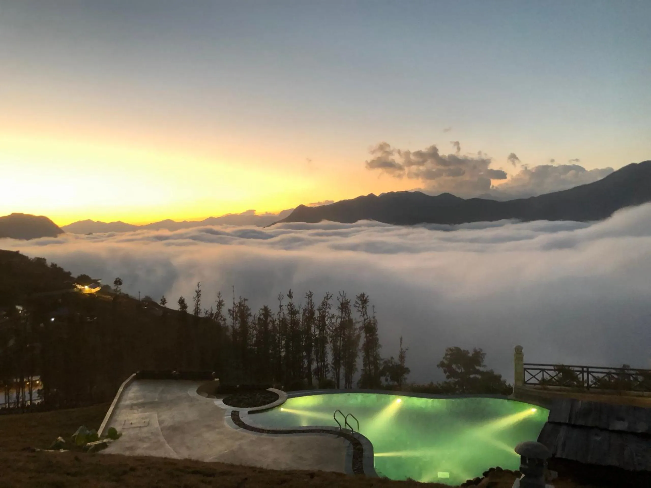 Swimming pool in Ville De Mont Mountain Resort