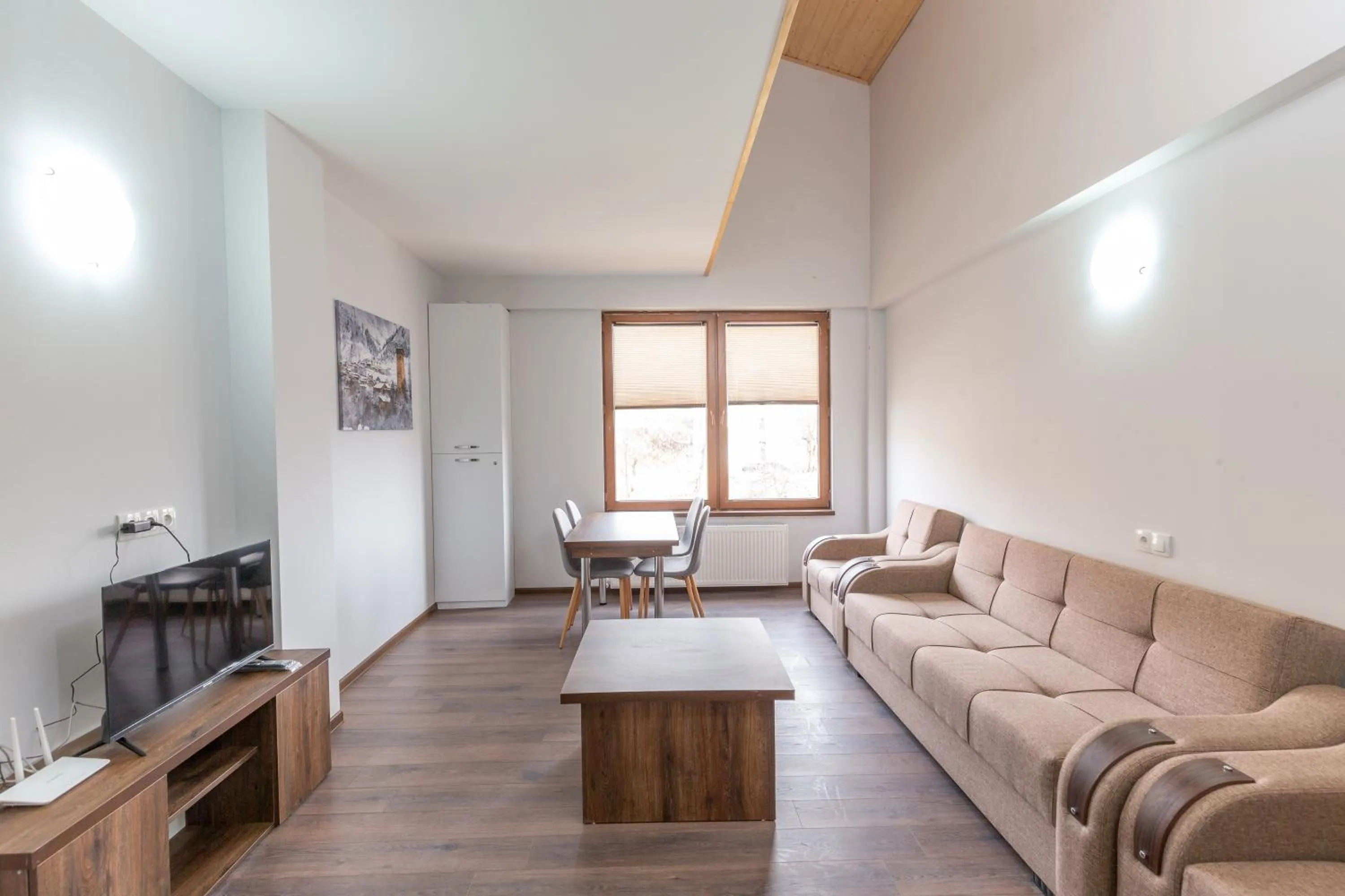 Living room in Pine Chalets by KA Group