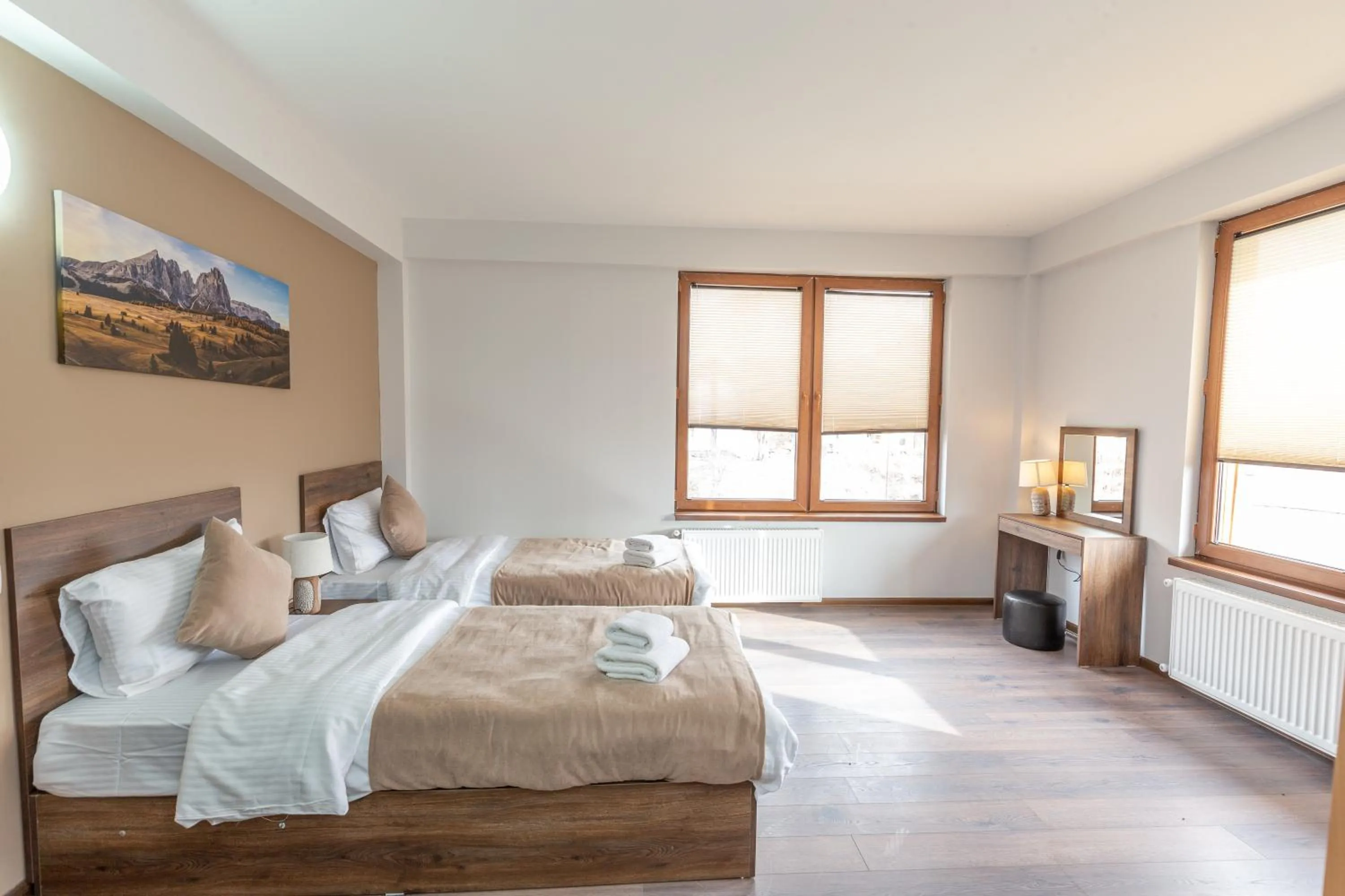 Bed in Pine Chalets by KA Group