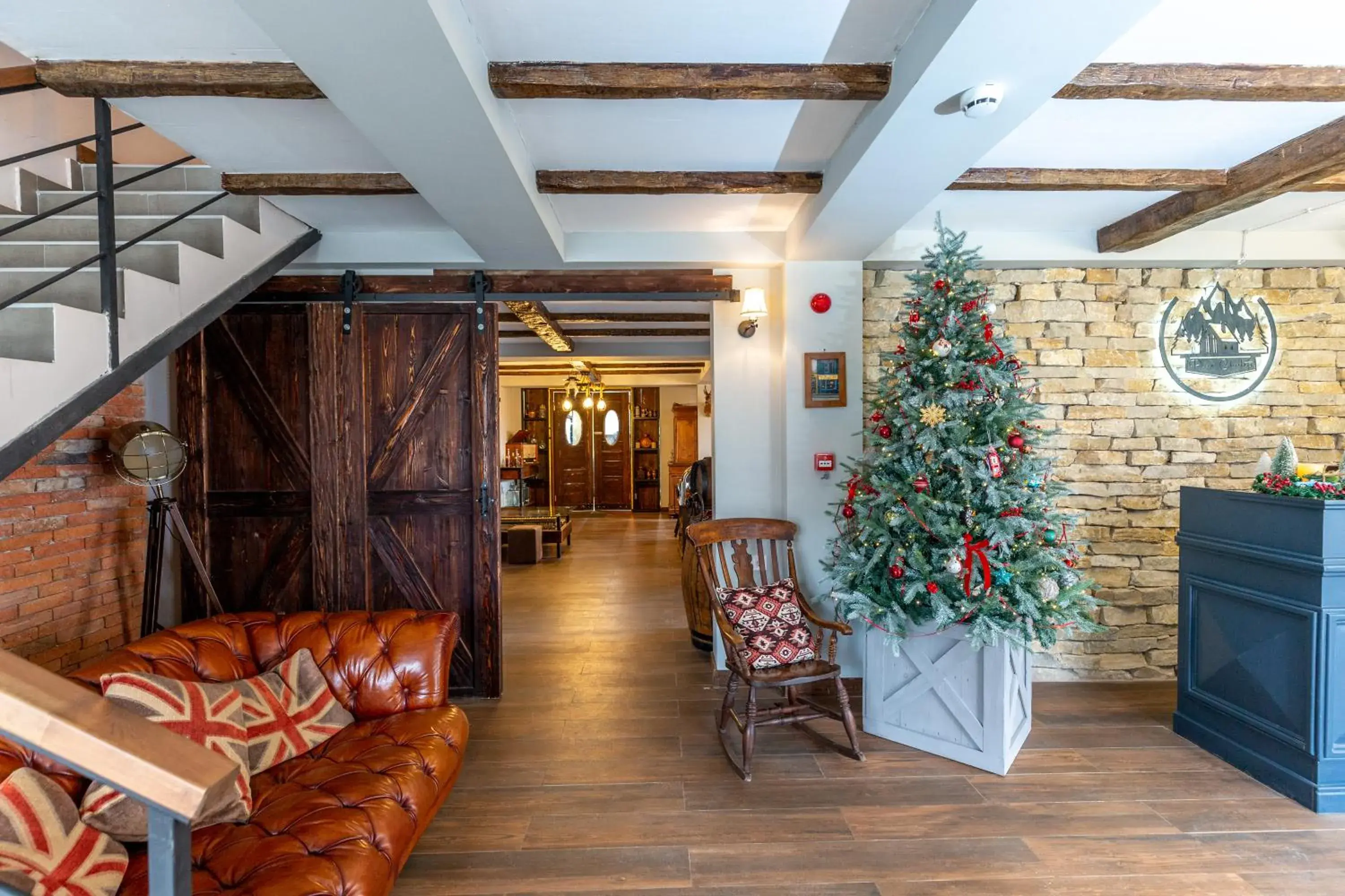 Lobby or reception in Pine Chalets by KA Group Lobby or reception in Pine Chalets by KA Group