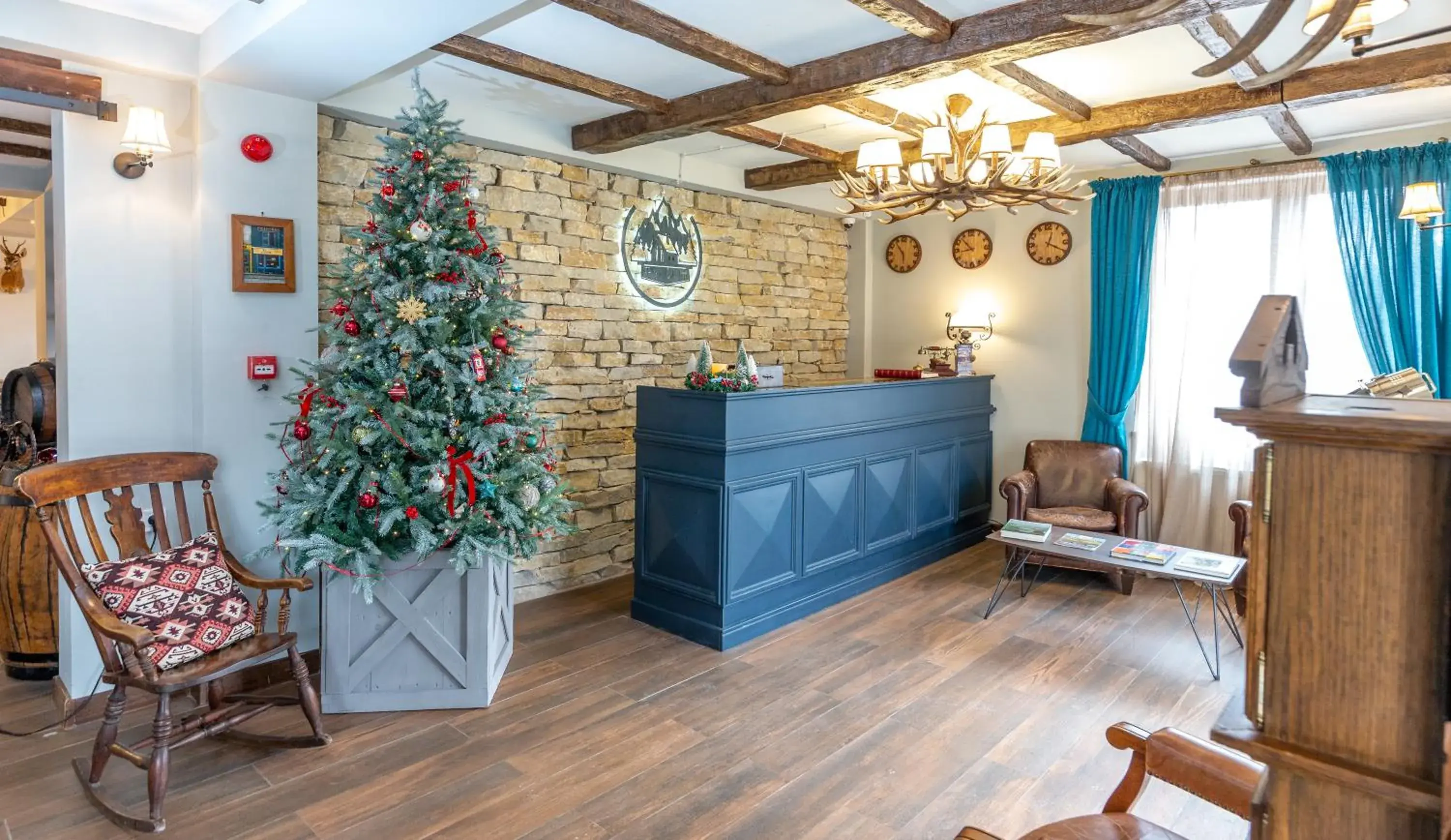 Lobby or reception in Pine Chalets by KA Group Lobby or reception in Pine Chalets by KA Group