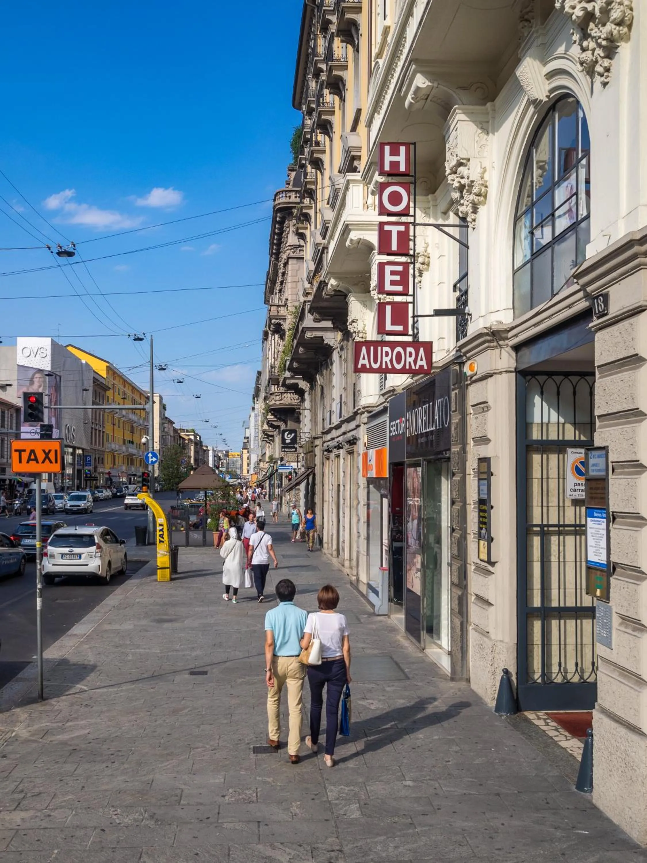 Property building in Hotel Aurora