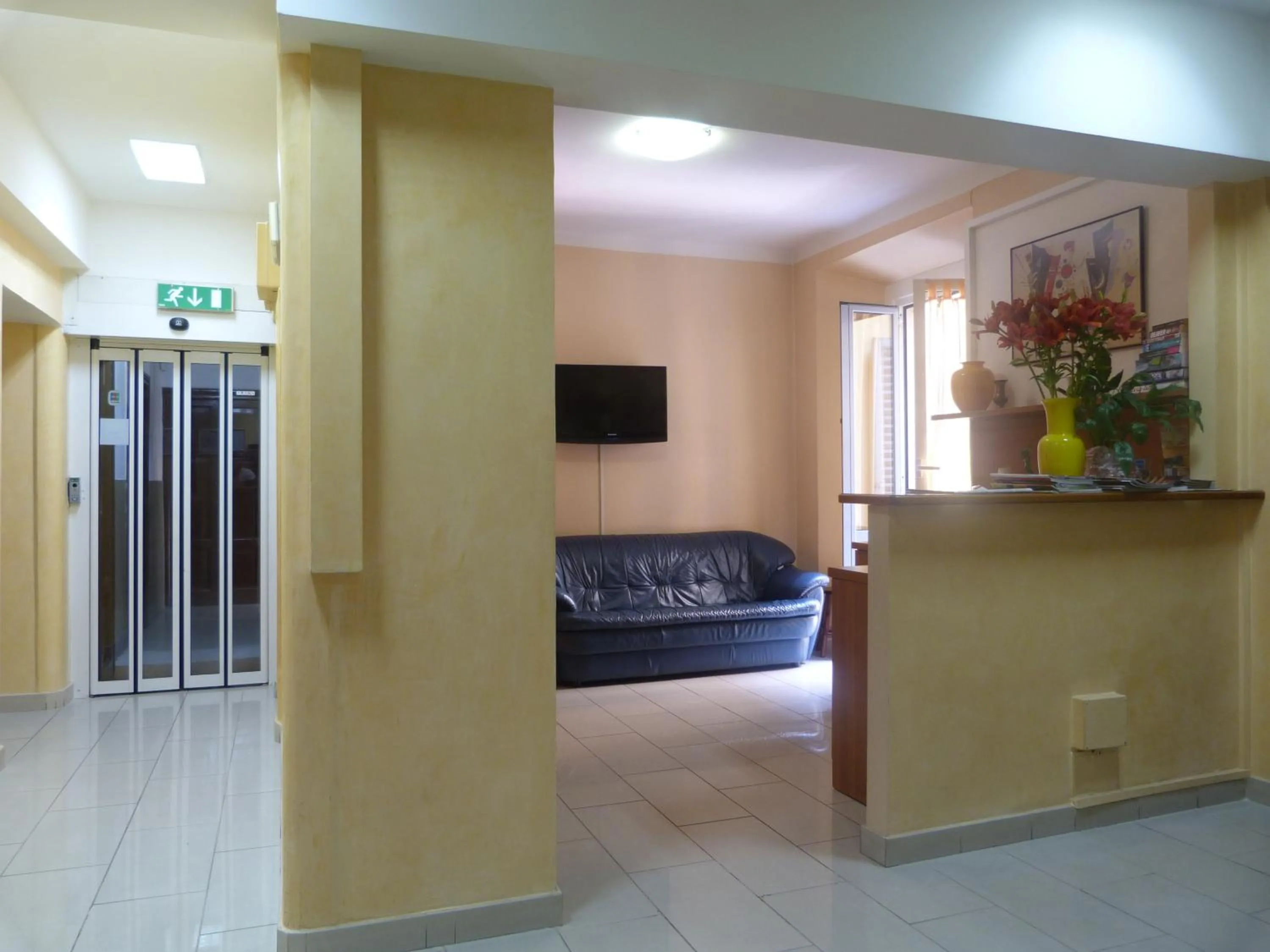 Lobby or reception in Hotel Aurora