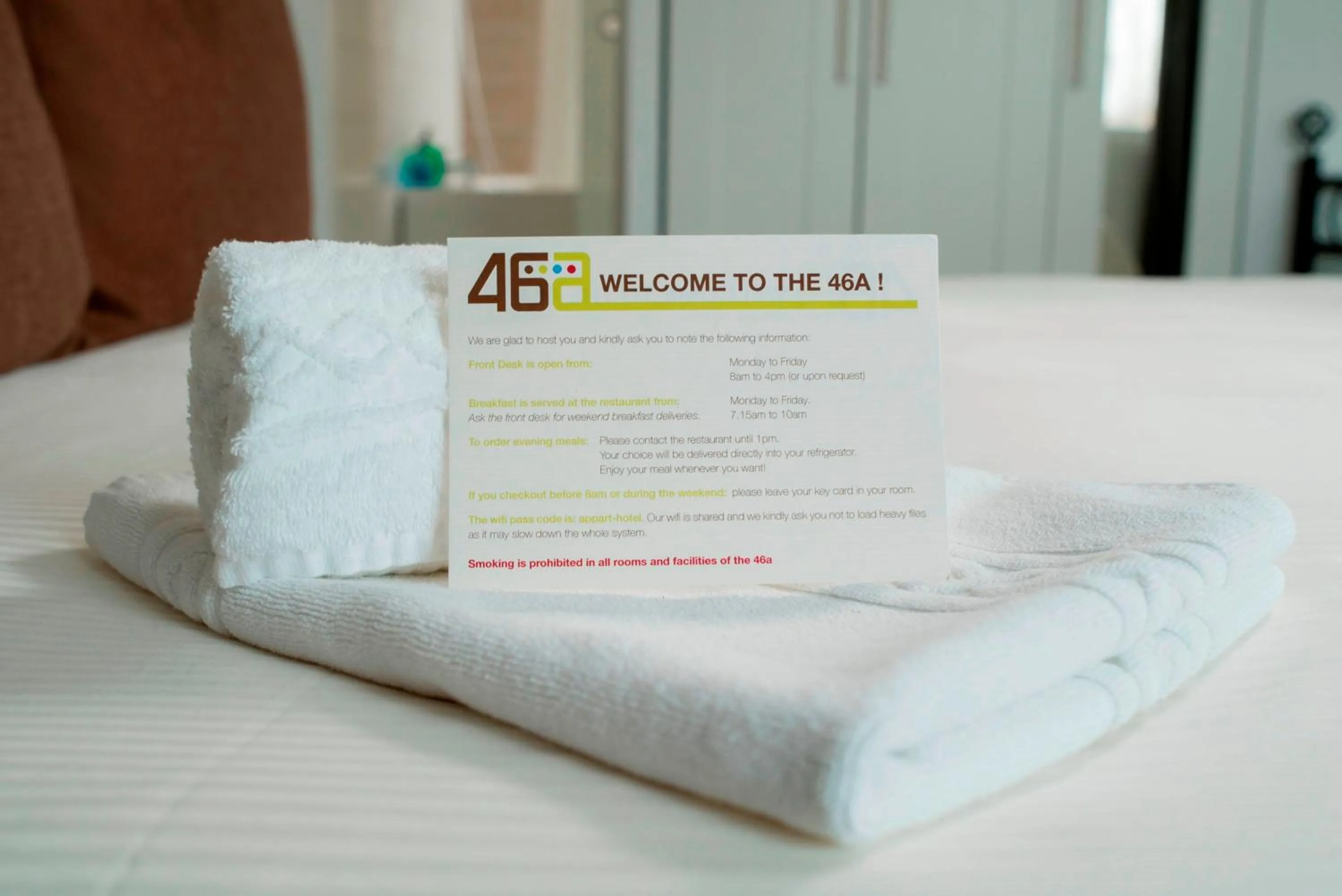 Logo/Certificate/Sign, Bed in Apart'Hotel 46a