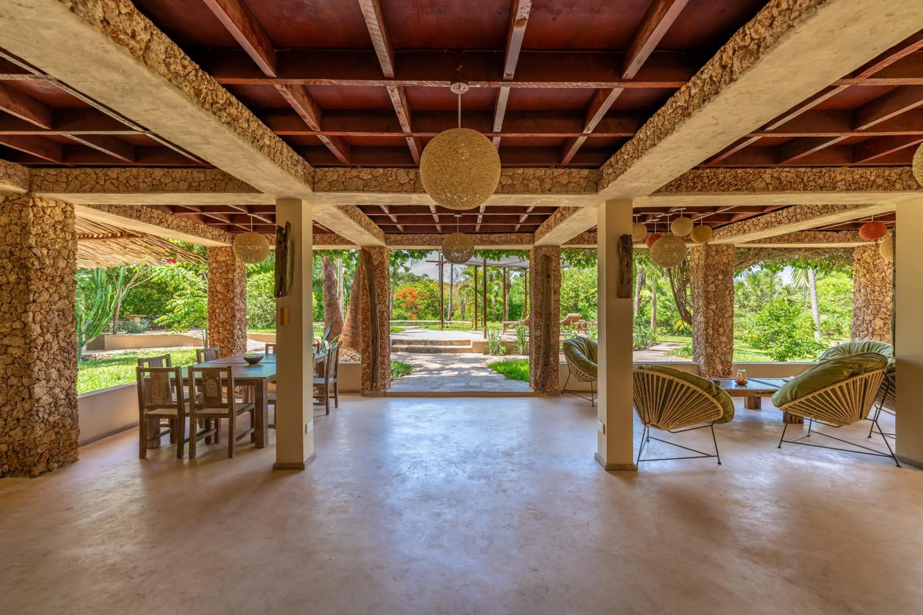 Garden in Tombo House