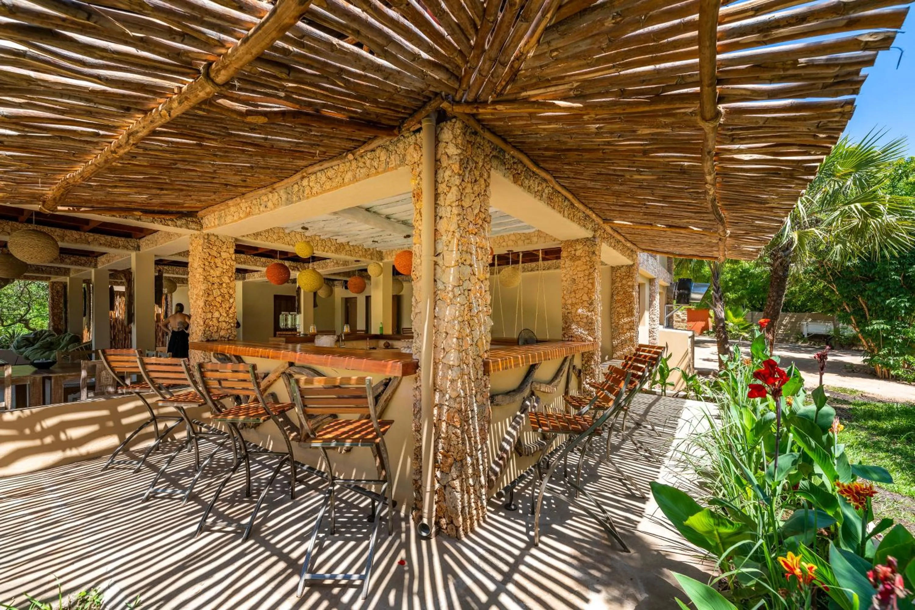 Patio in Tombo House