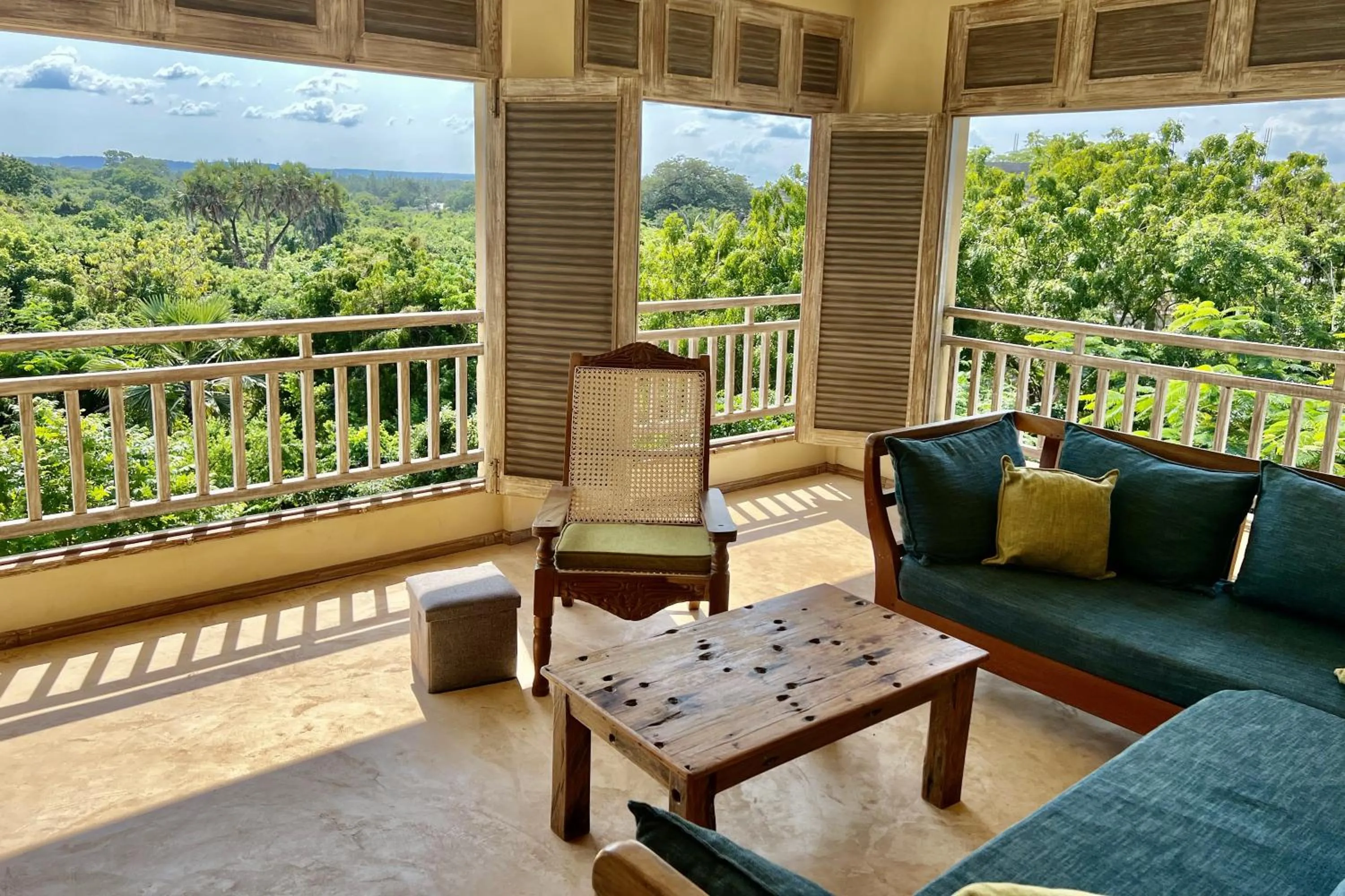 Living room in Tombo House
