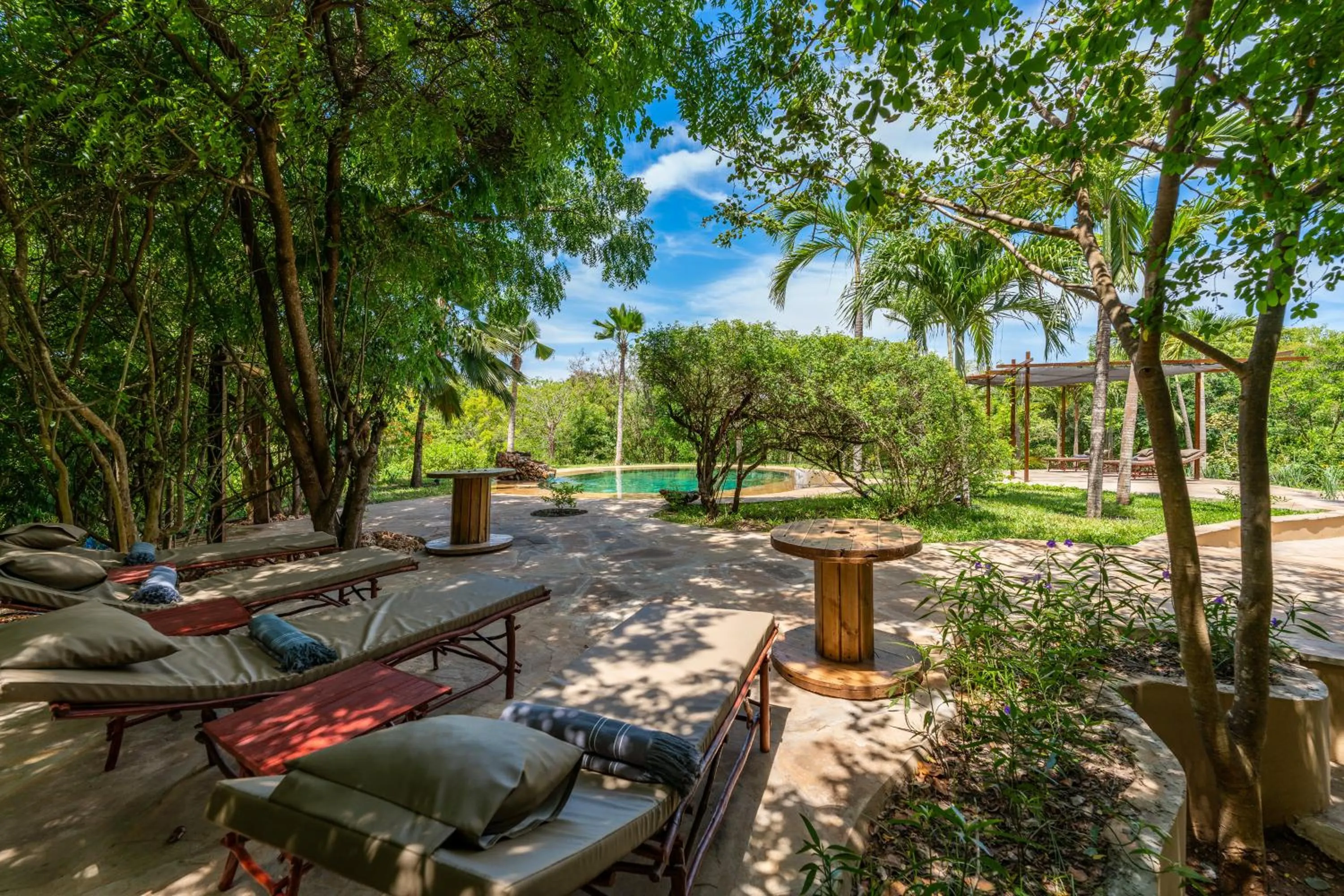 Garden in Tombo House