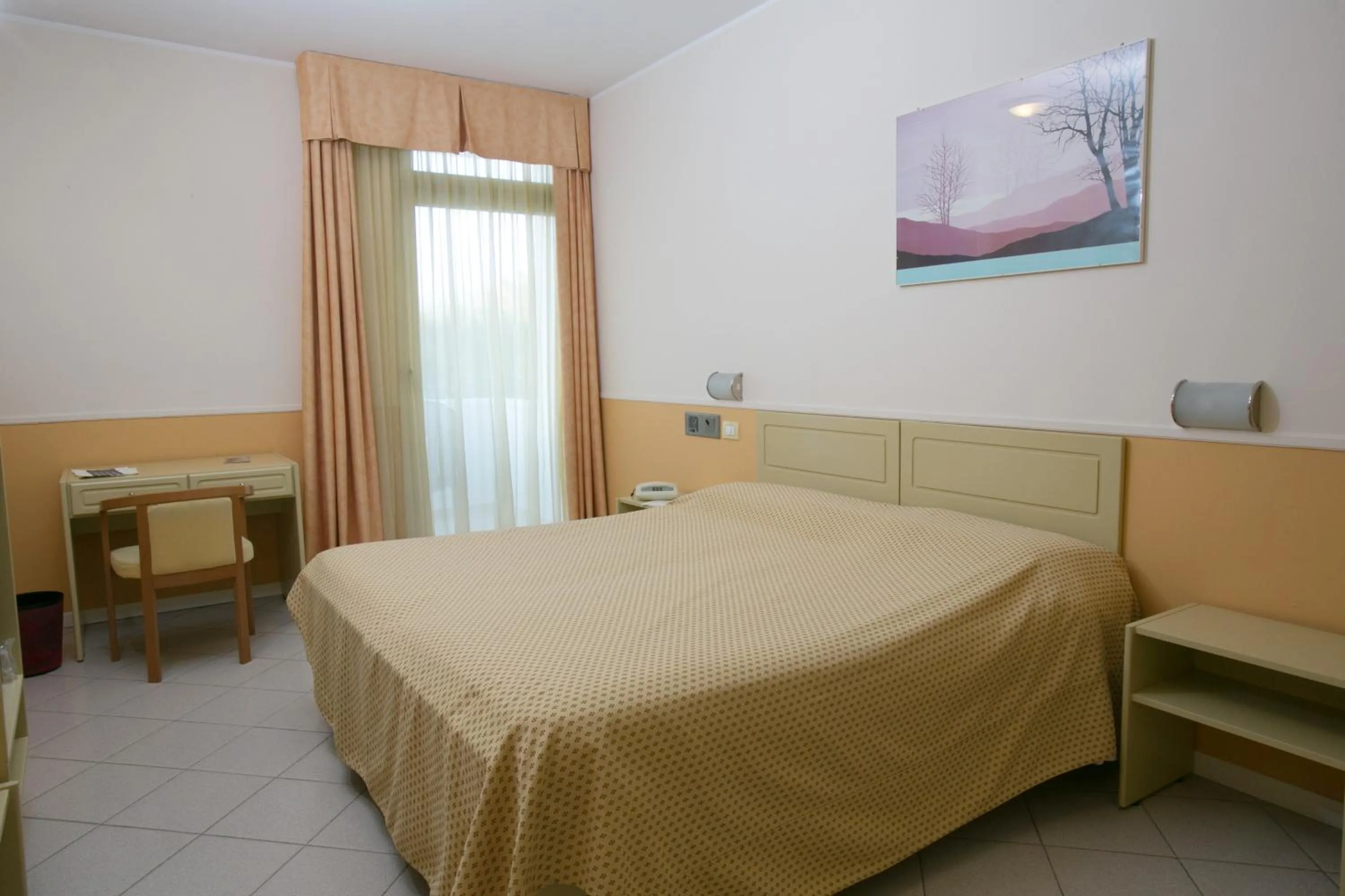 Bed in Hotel Salsello