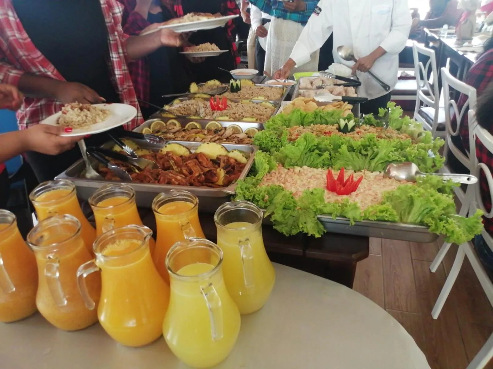 Food and drinks in My Home Hotel Punta Cana