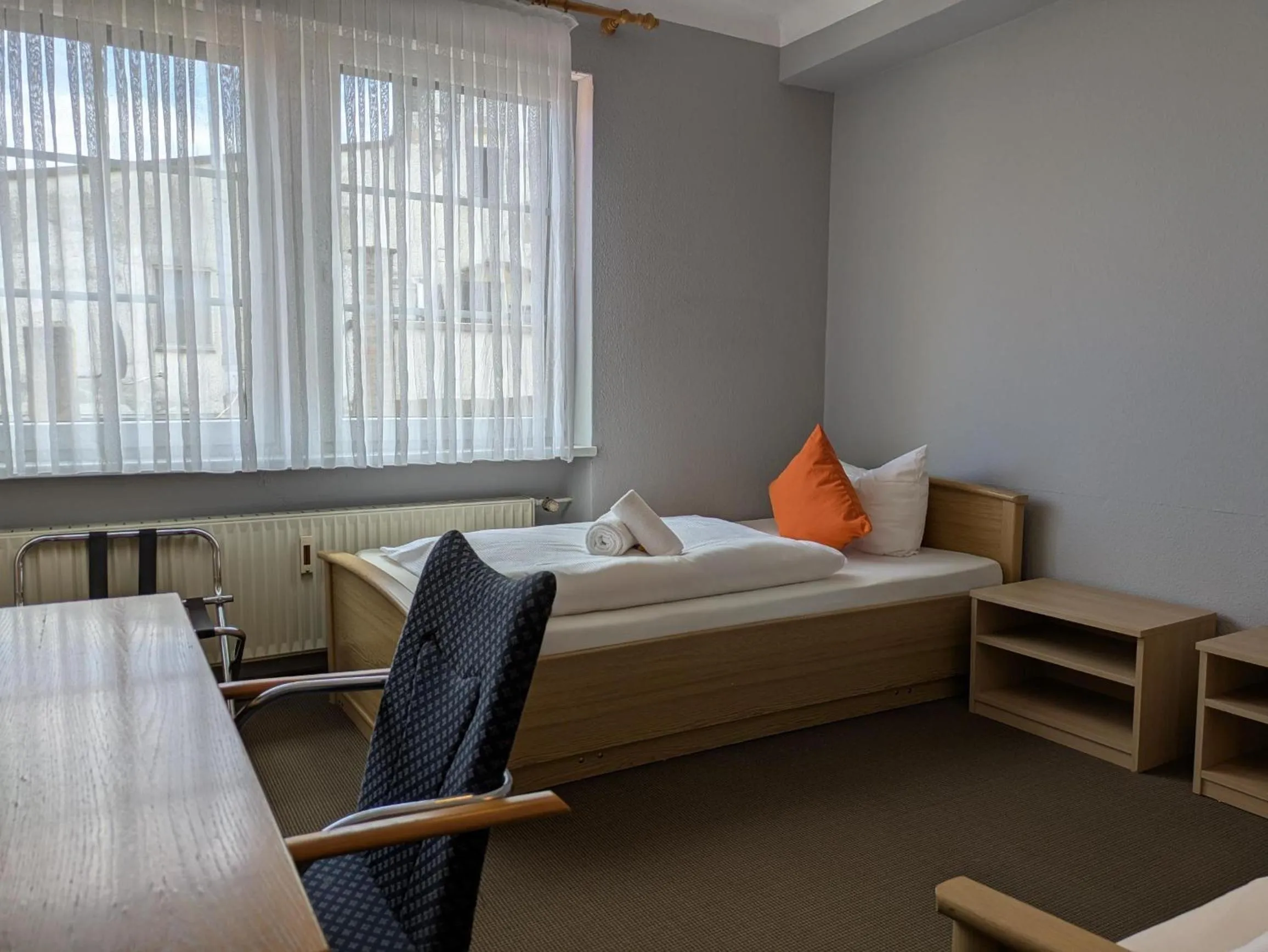 Bed in Hotel Walzwerk