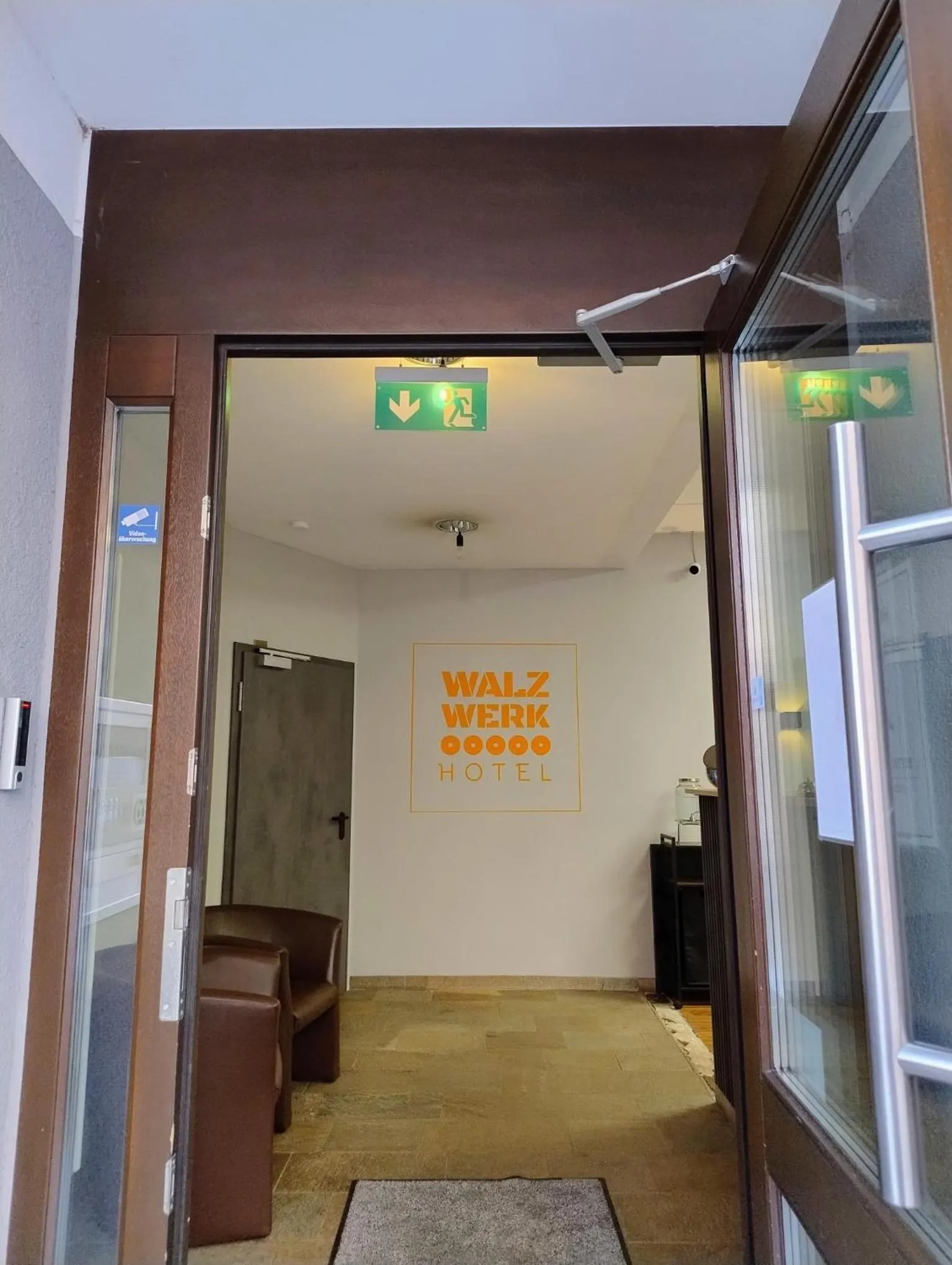 Facade/entrance in Hotel Walzwerk