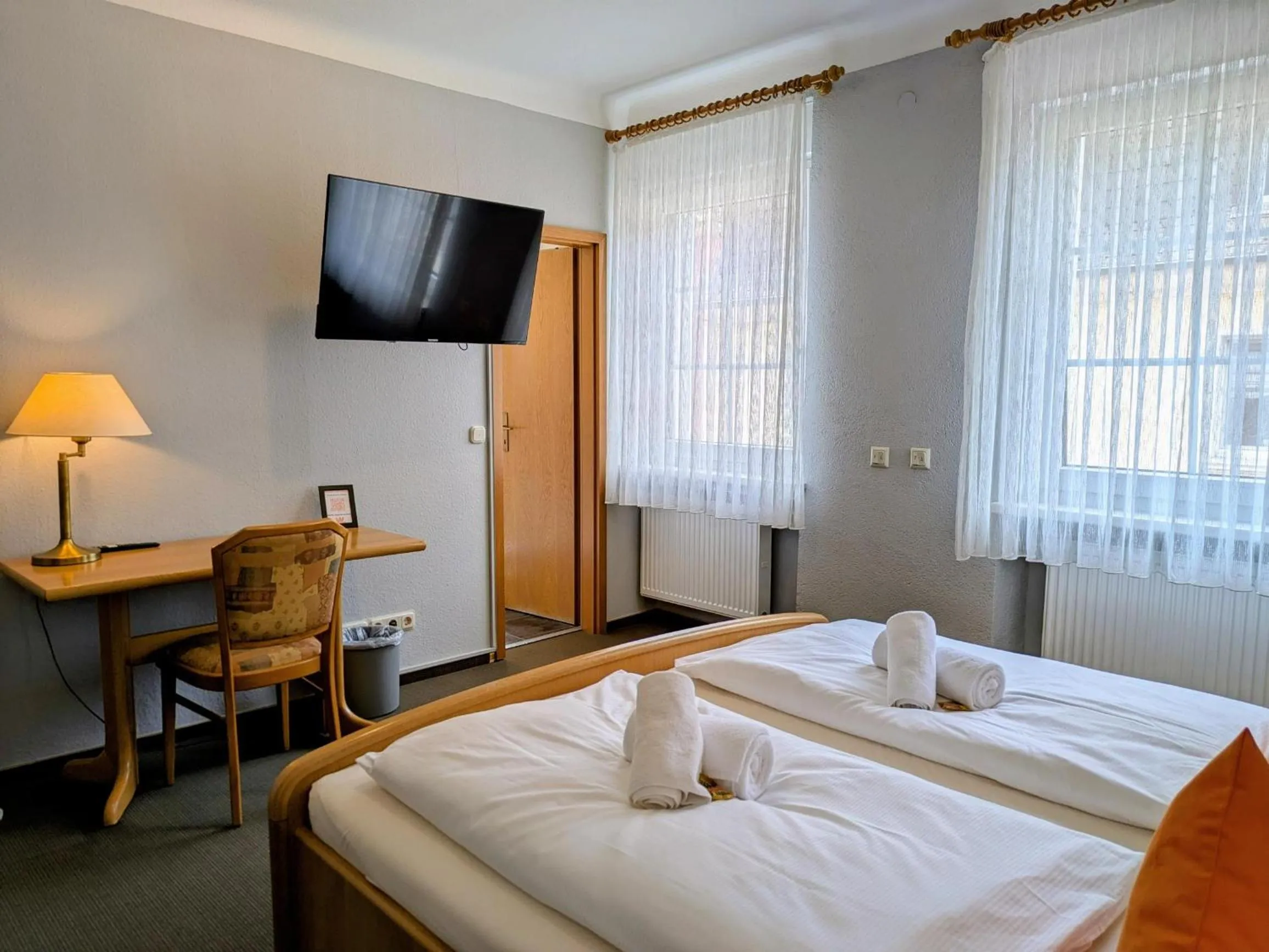 Bed in Hotel Walzwerk
