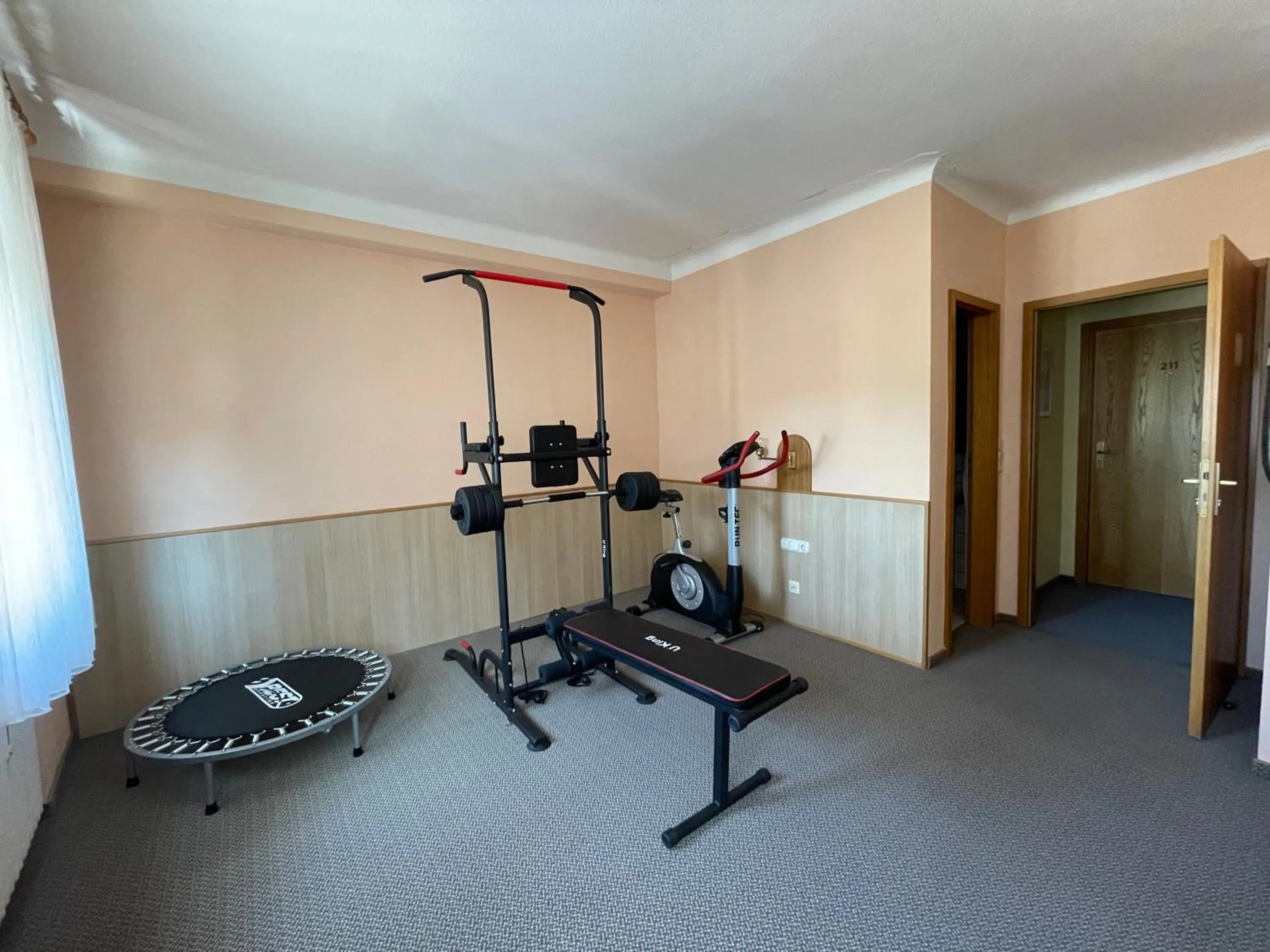 Fitness centre/facilities in Hotel Walzwerk