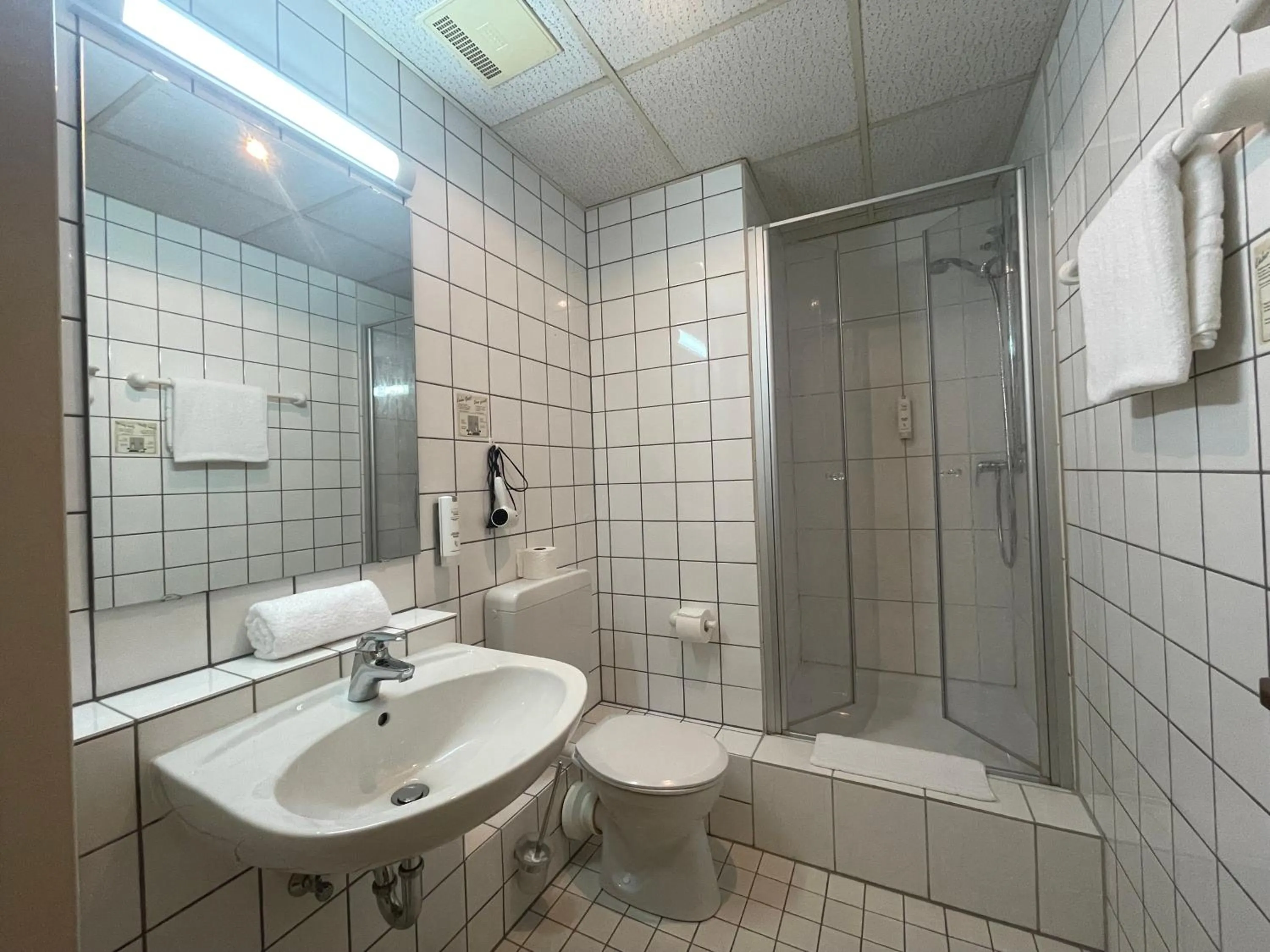 Bathroom in Hotel Walzwerk