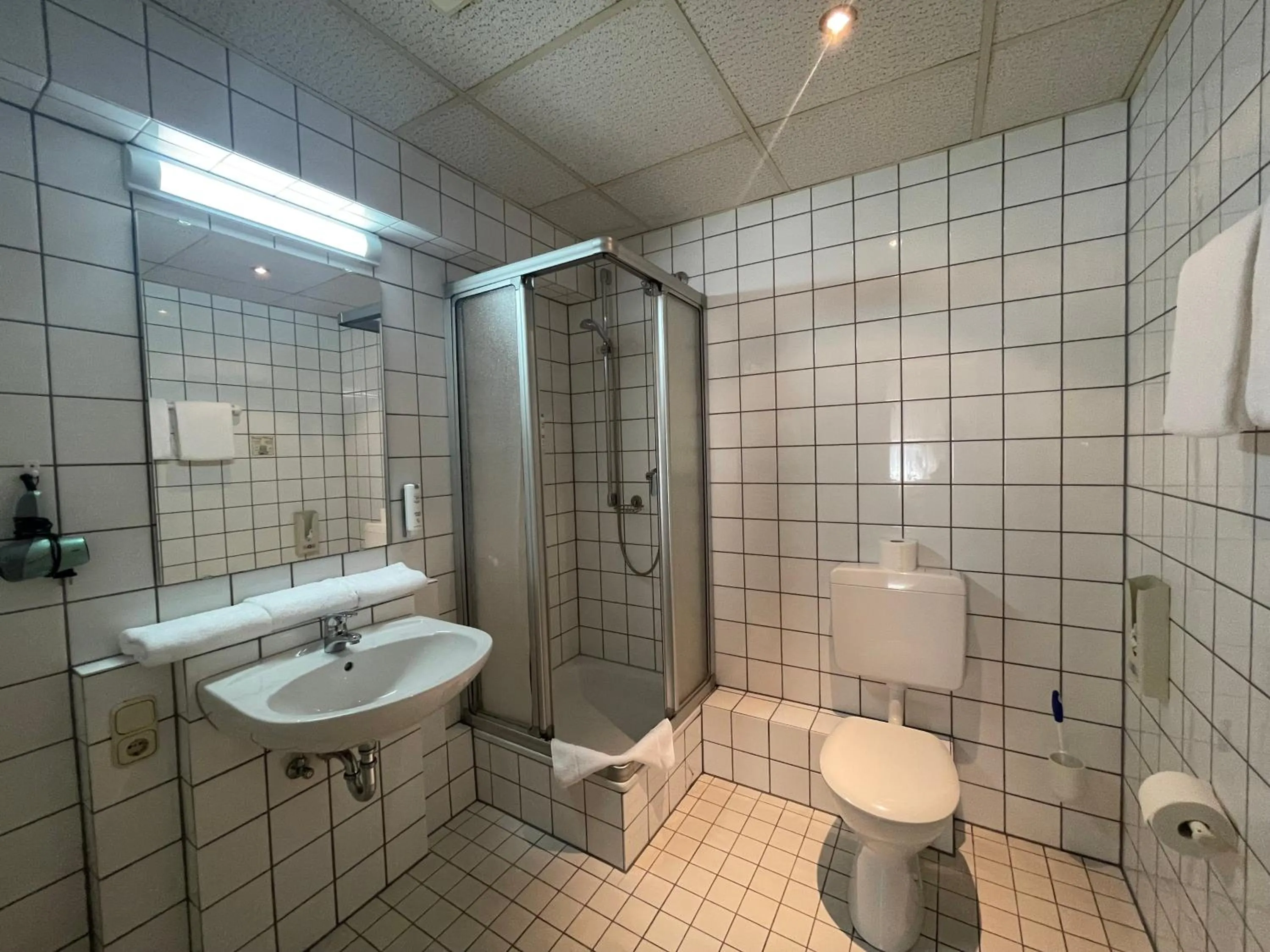 Bathroom in Hotel Walzwerk