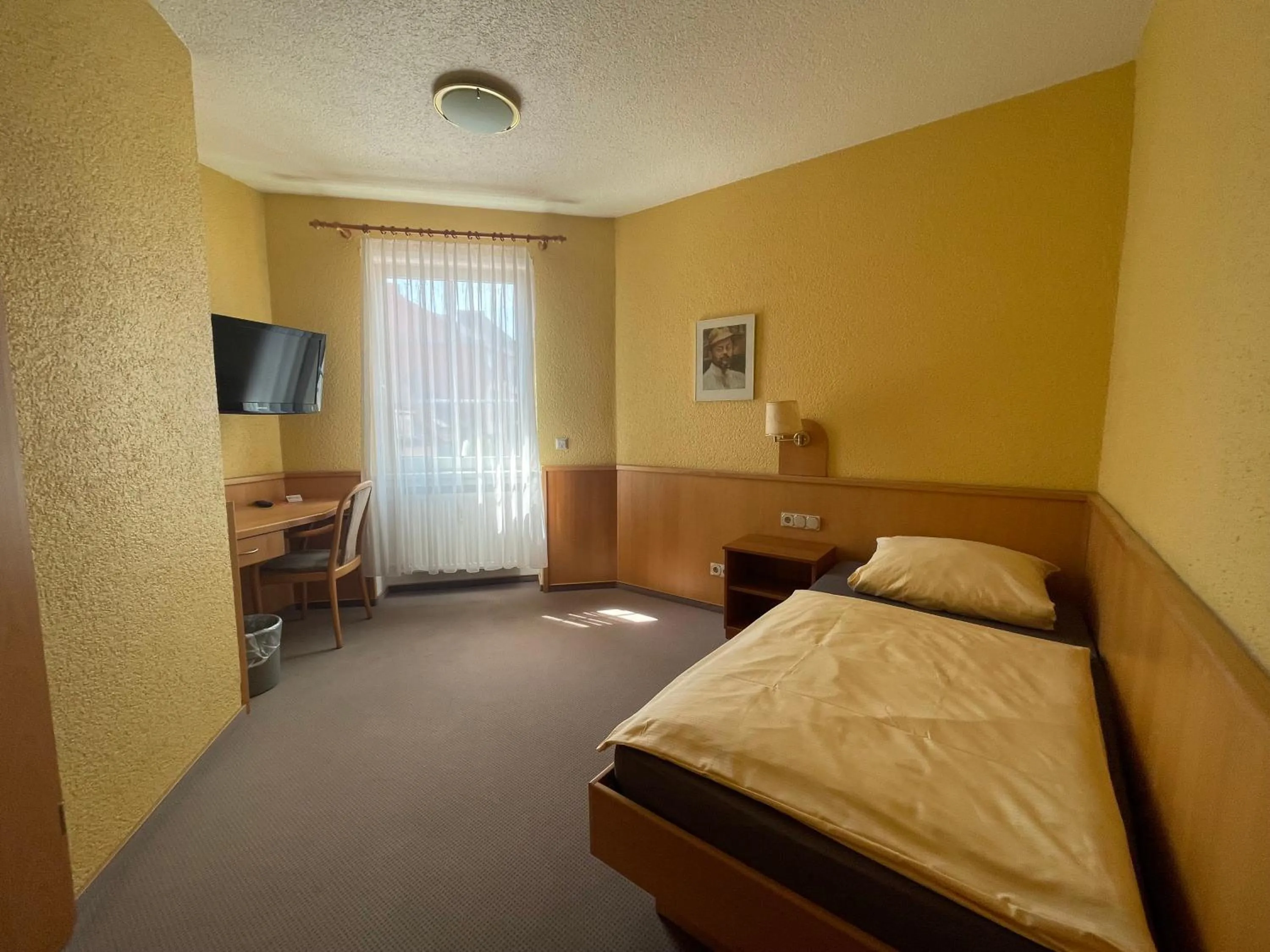 Photo of the whole room, Bed in Hotel Meilchen