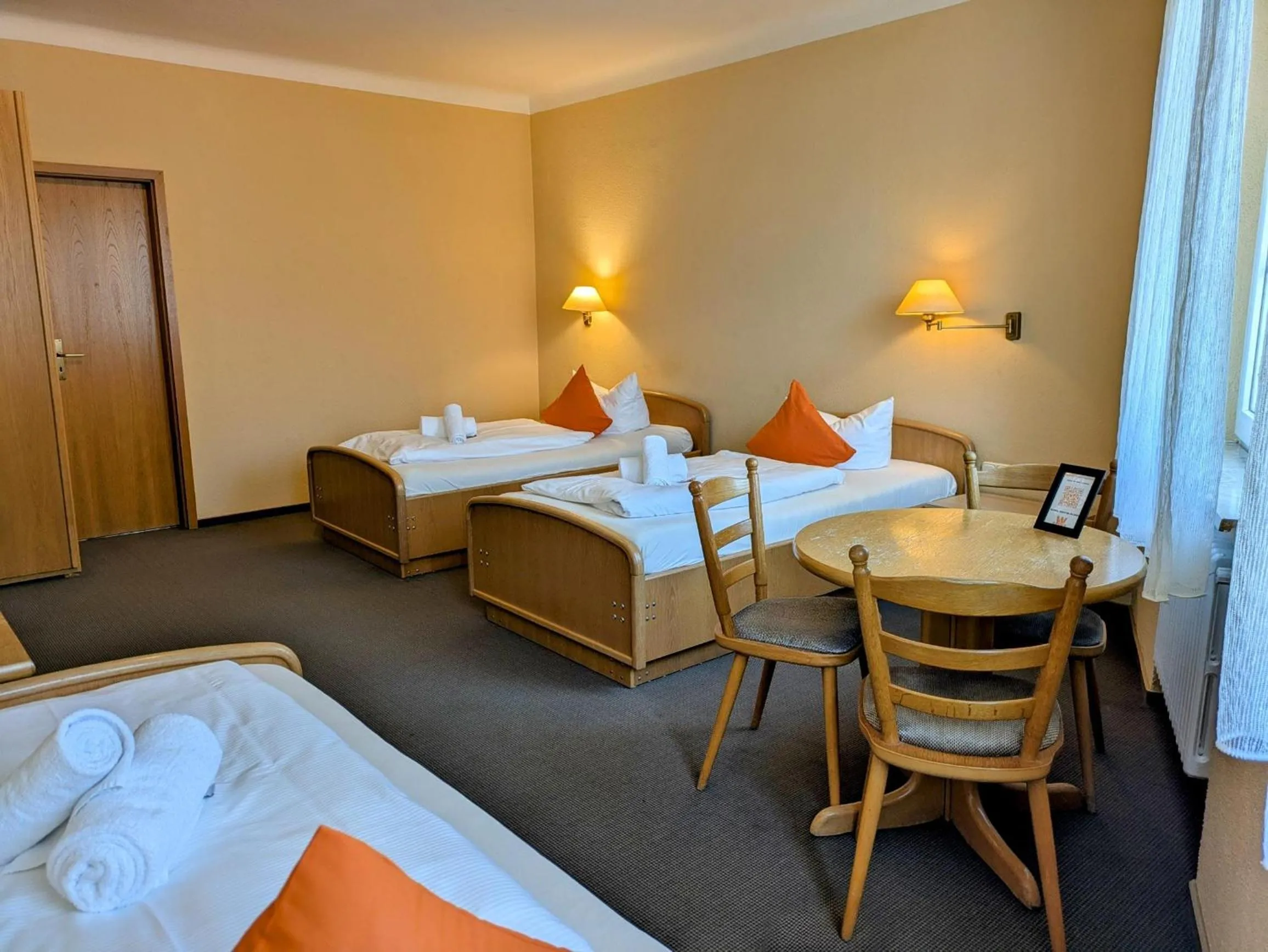 Photo of the whole room, Bed in Hotel Walzwerk