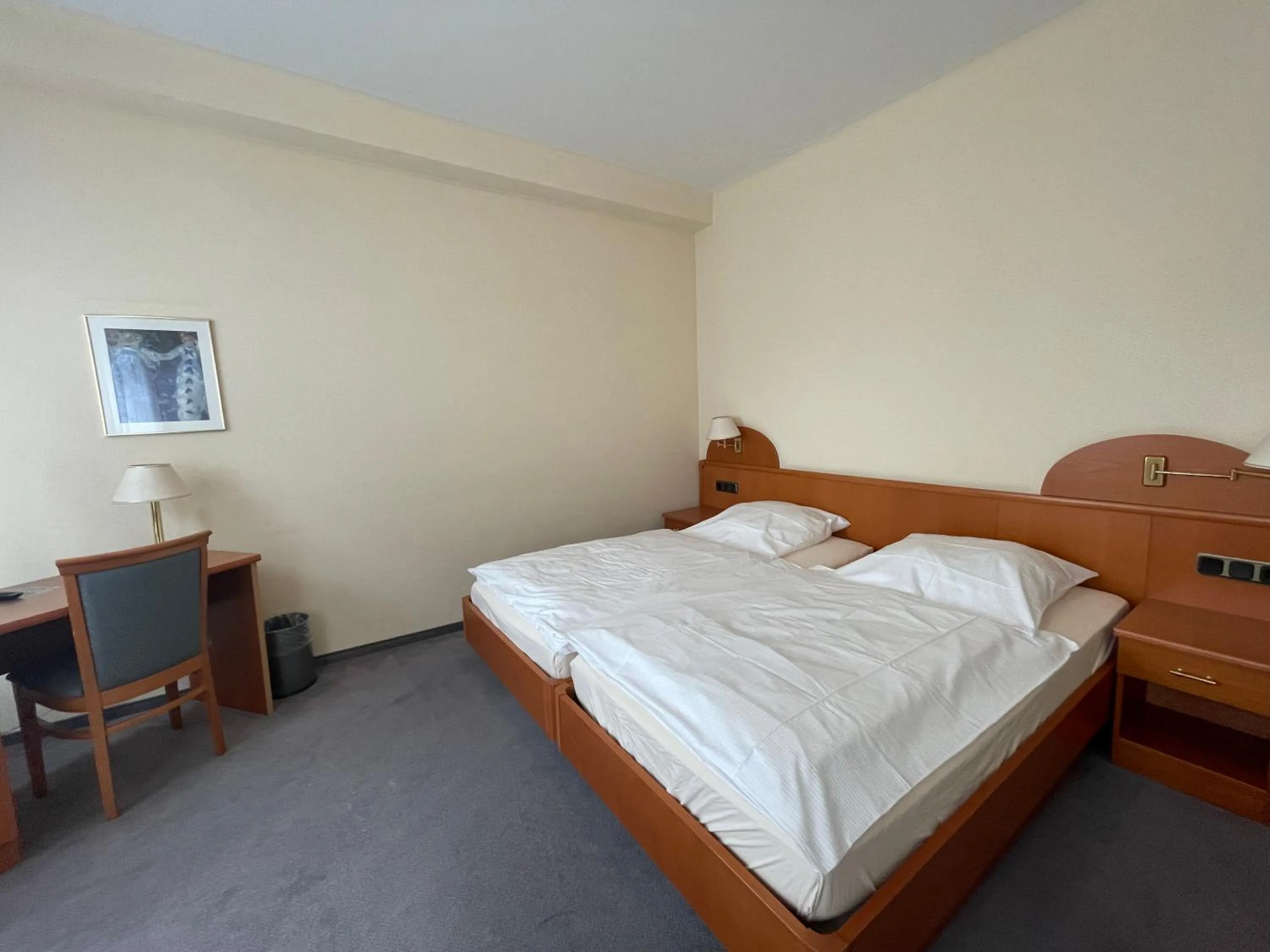 Bedroom, Bed in Hotel Meilchen