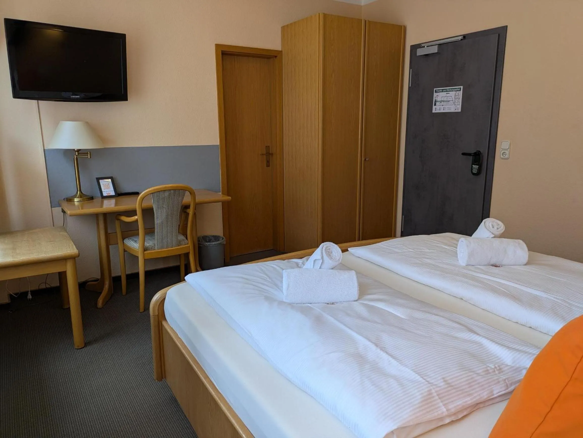 Bed in Hotel Walzwerk