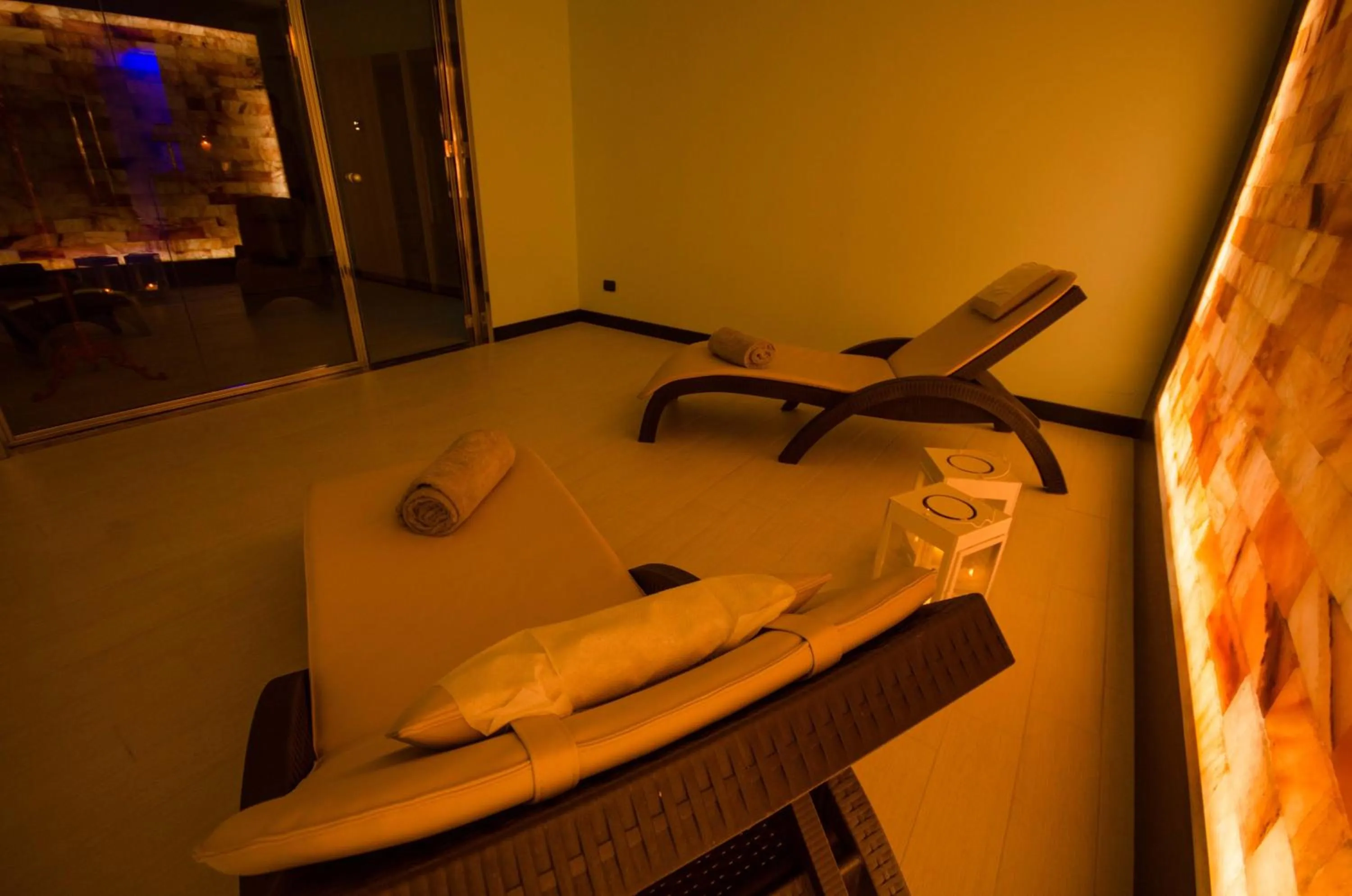 Spa and wellness centre/facilities in Grand Hotel Tamerici & Principe