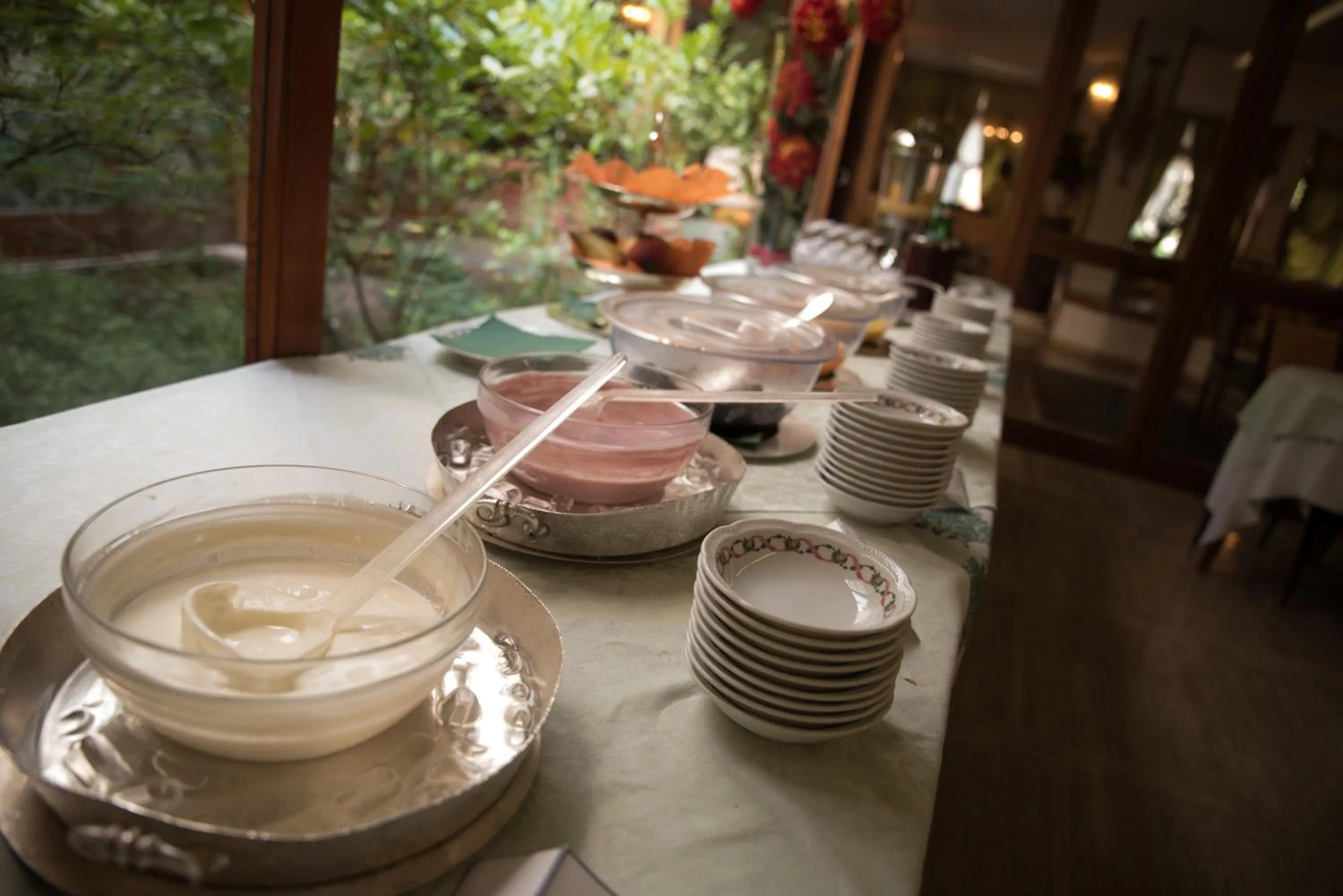 American breakfast in Grand Hotel Tamerici & Principe