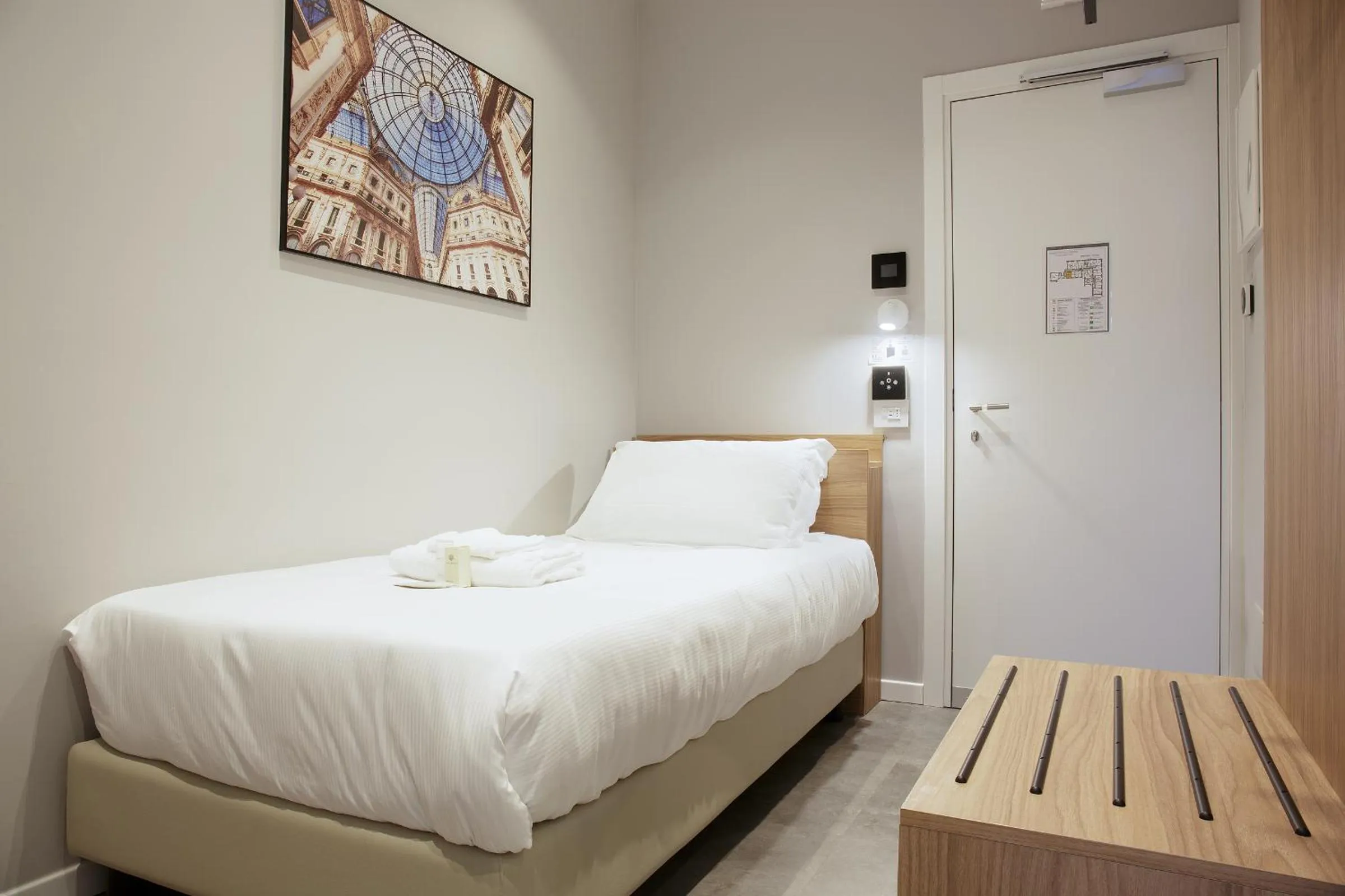 Bedroom, Bed in Hotel 22 Marzo