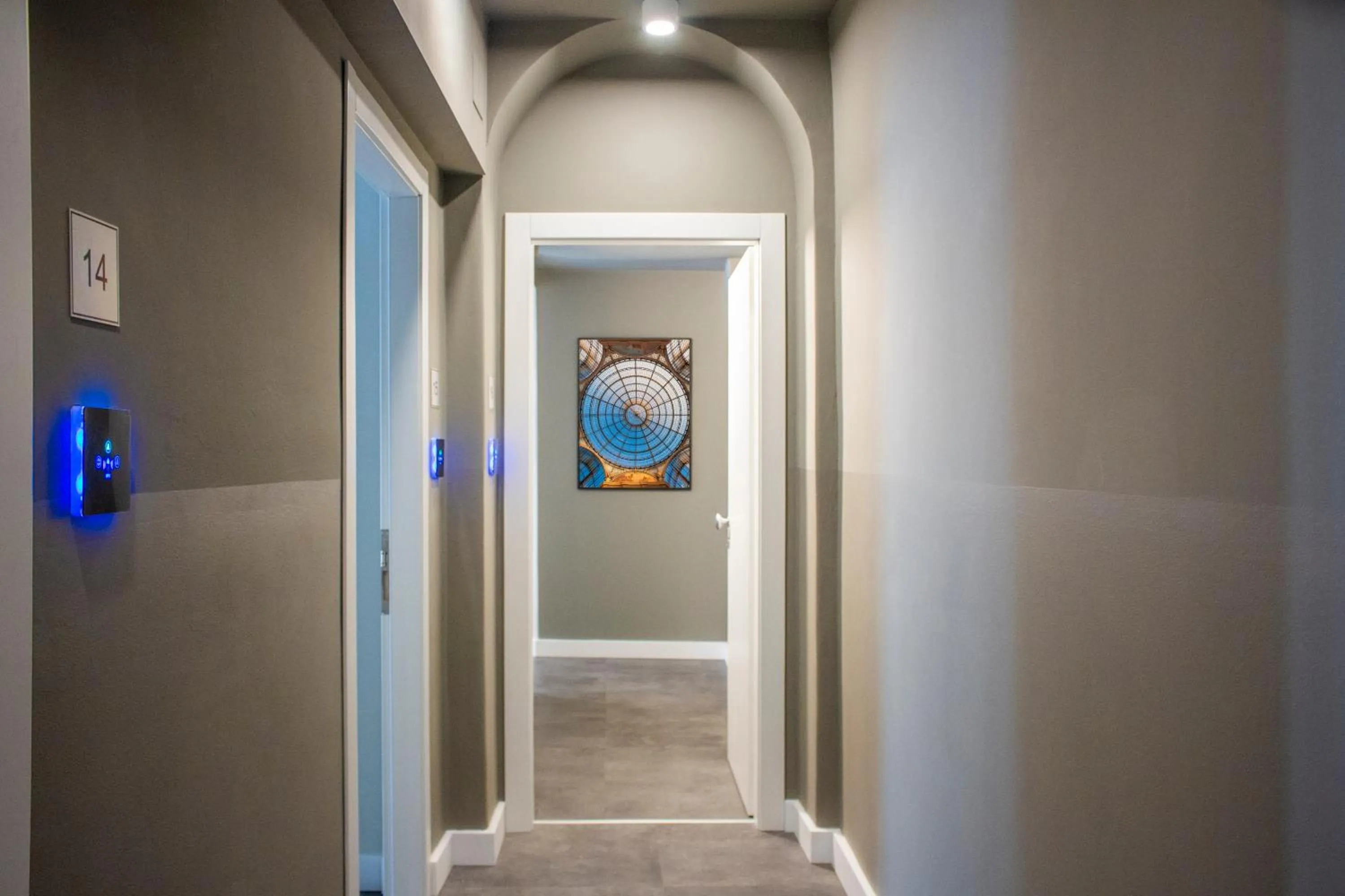 Communal lounge/ TV room in Hotel 22 Marzo