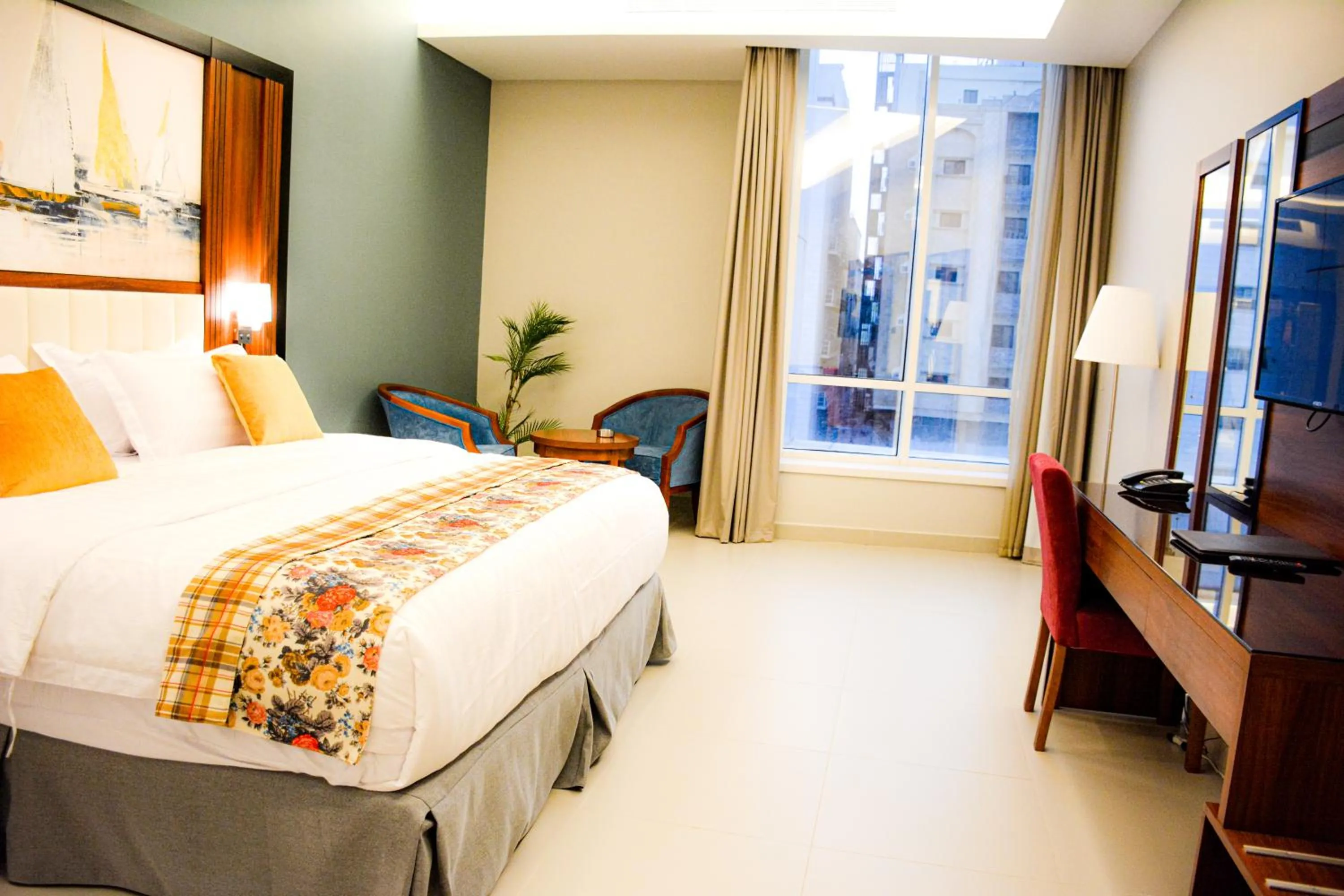 Photo of the whole room, Bed in Park Town Hotel
