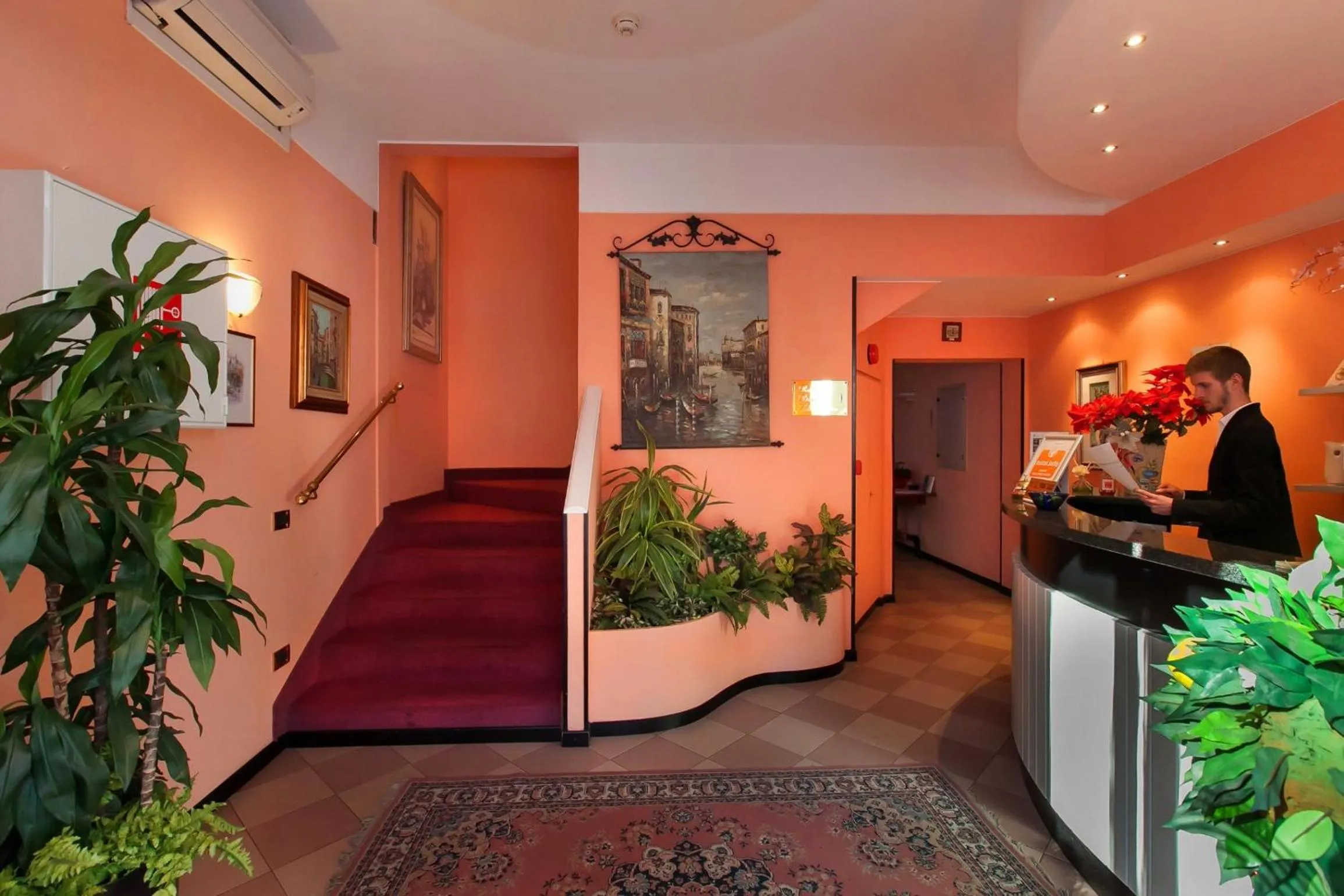 Seating area, Lobby/Reception in Hotel Kappa