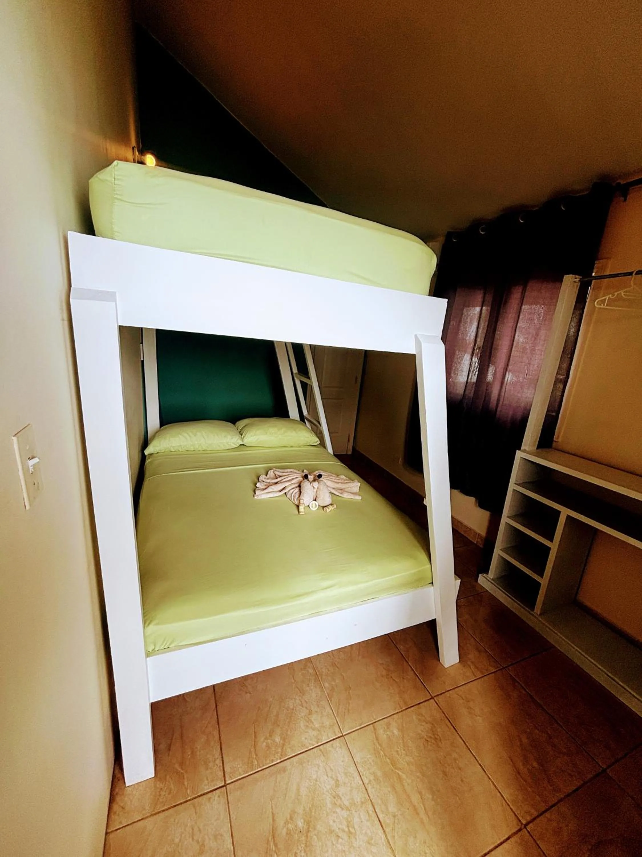 Bed in Aqua Lounge