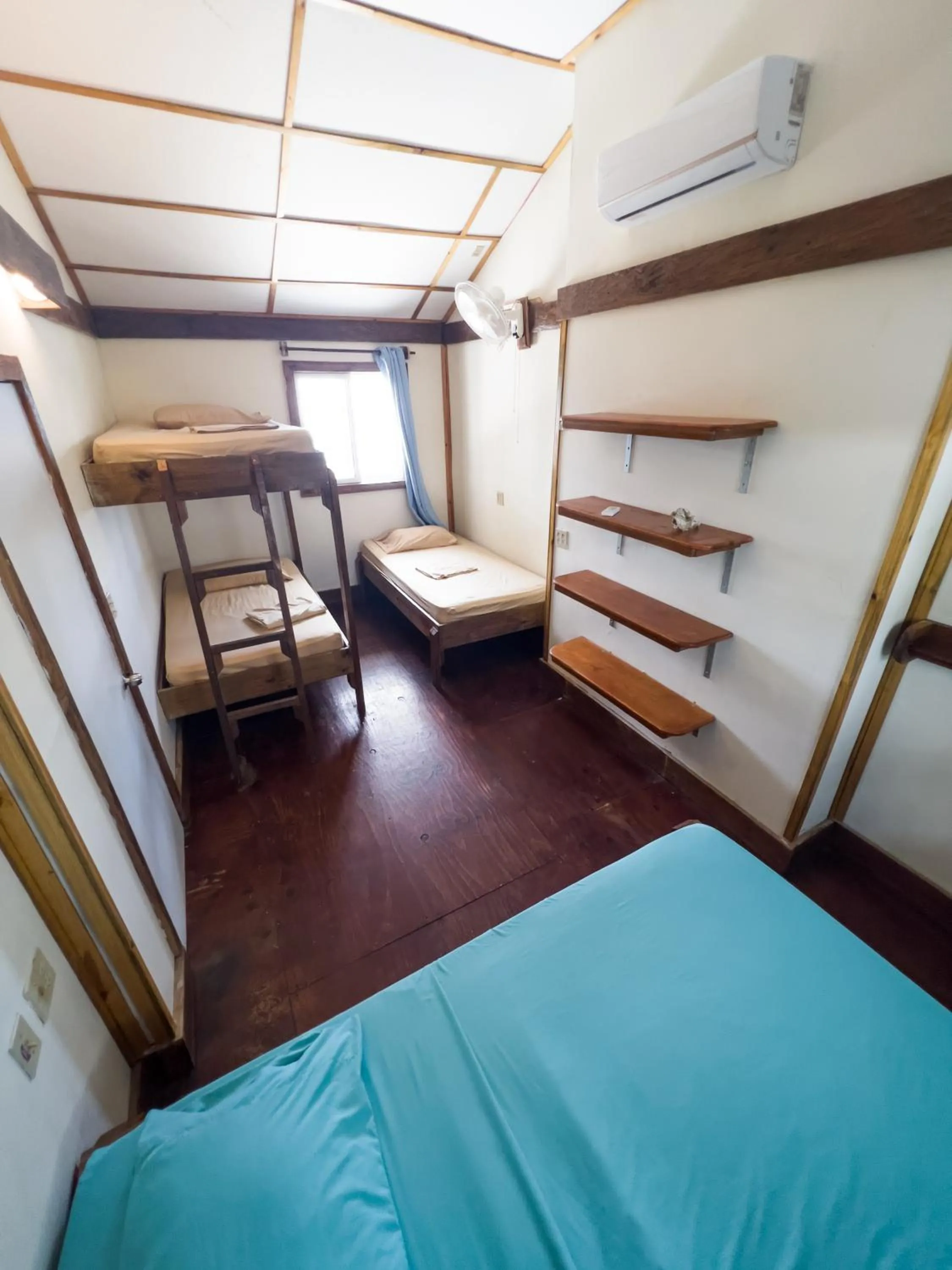 Bed in Aqua Lounge