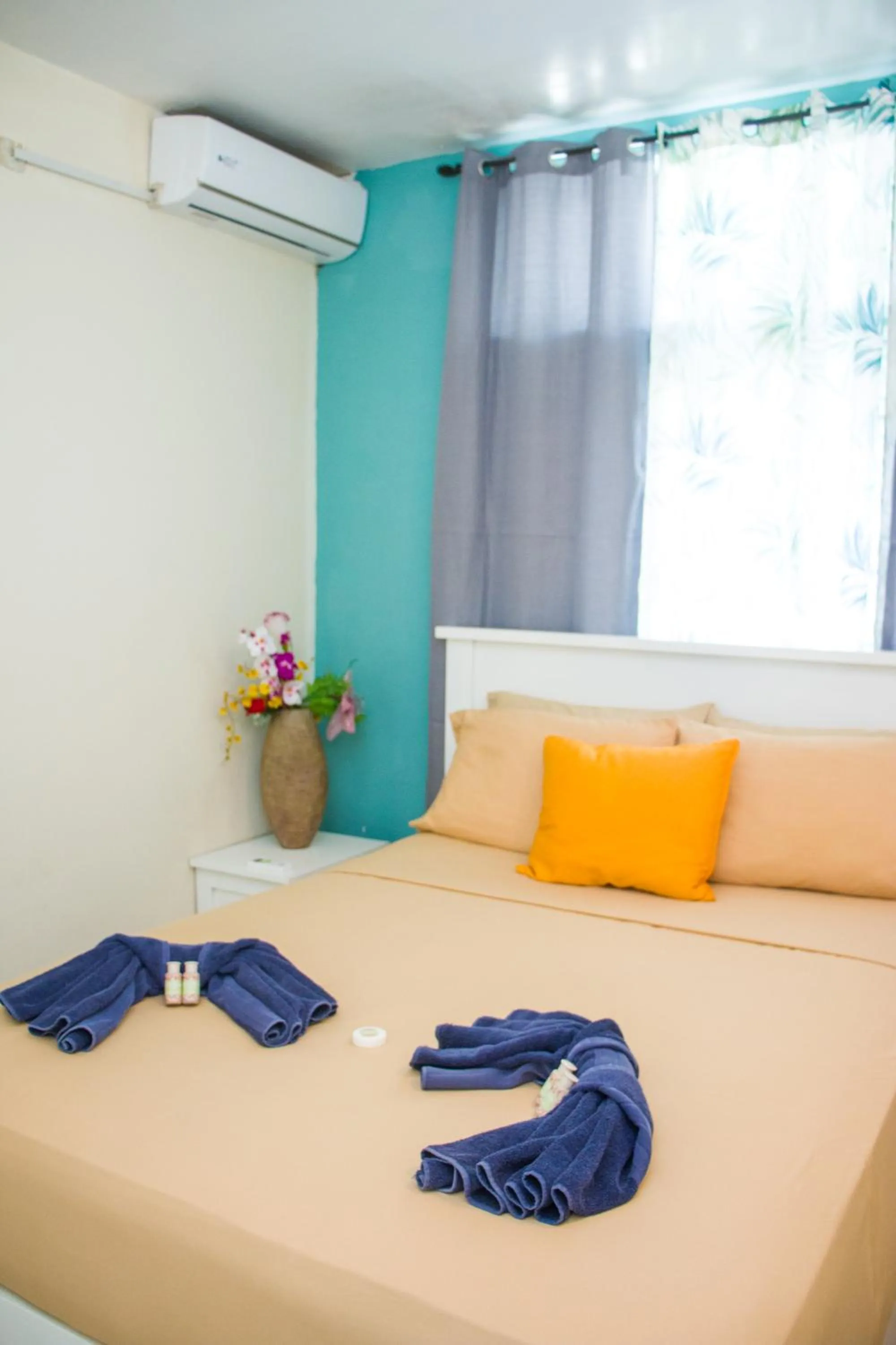 Bed in Aqua Lounge
