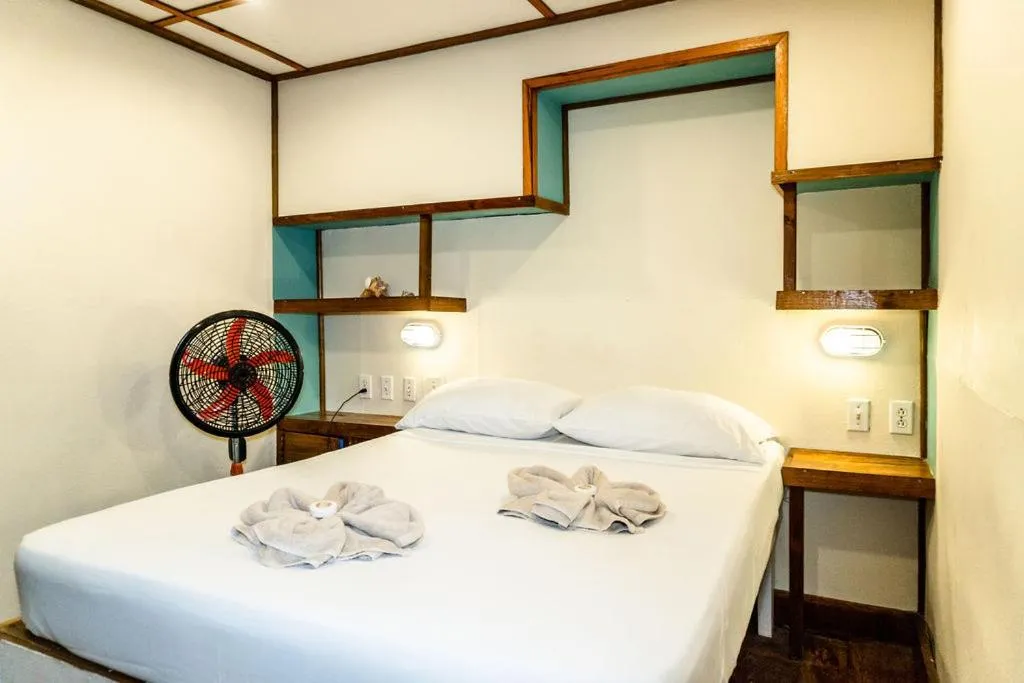 Bed in Aqua Lounge