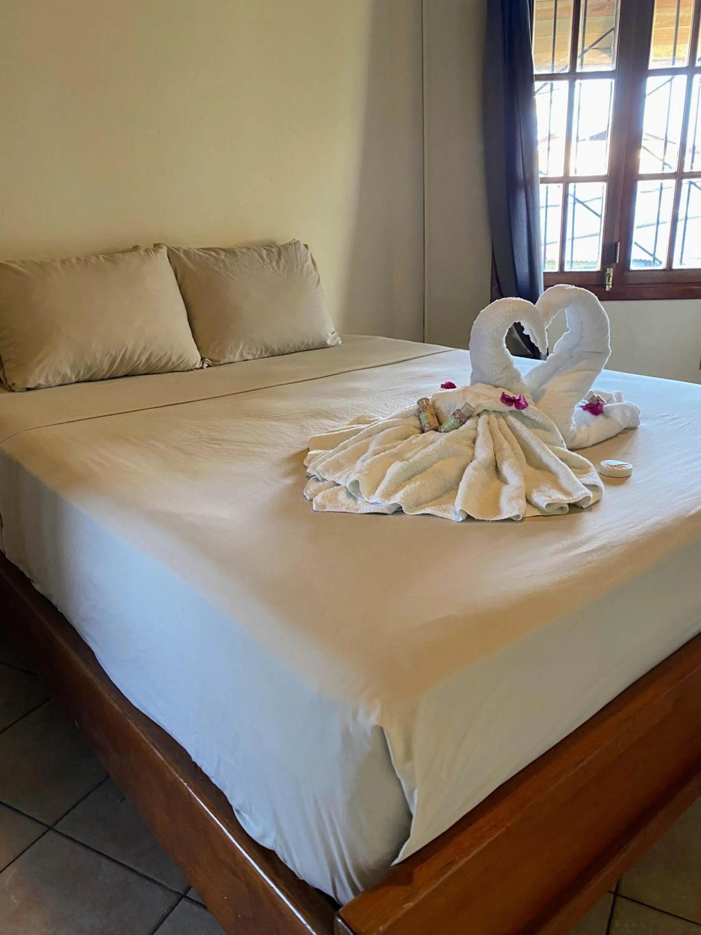 Bed in Aqua Lounge